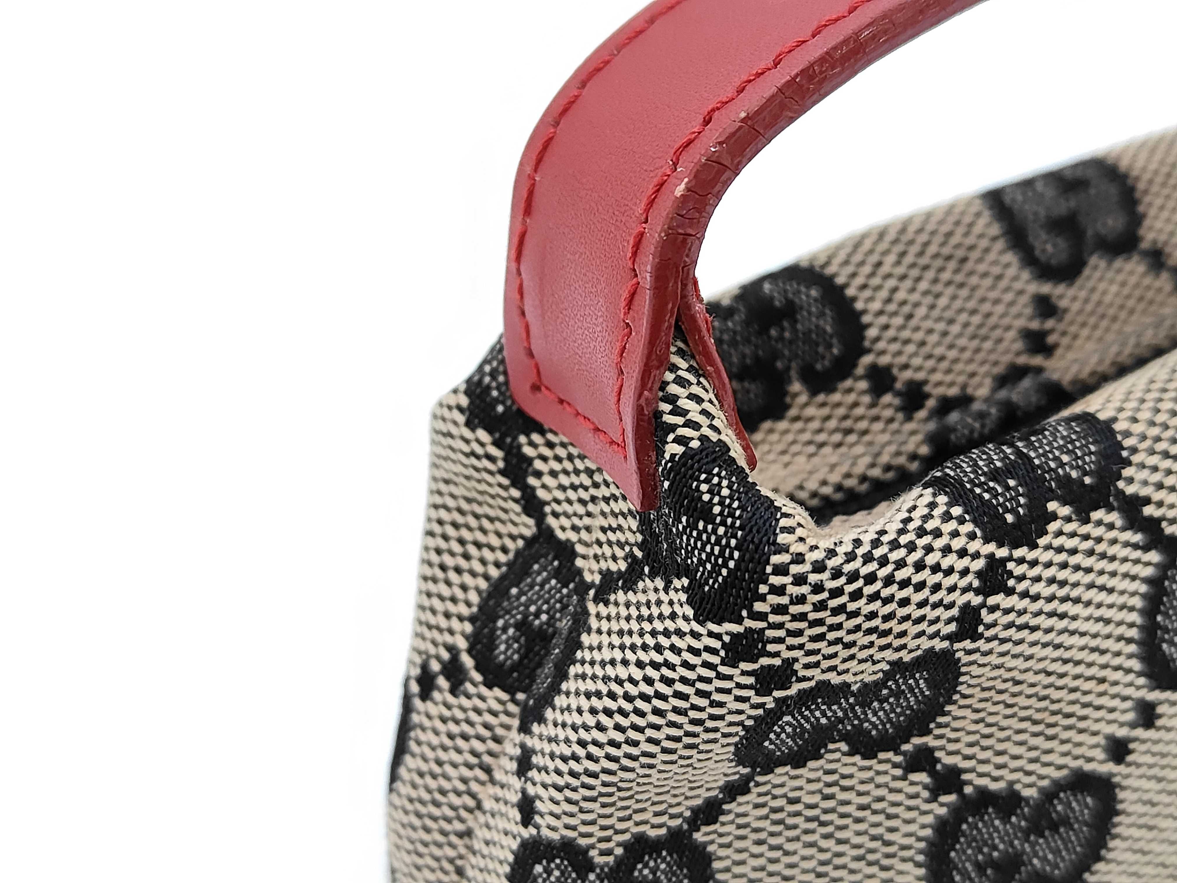 GG Canvas Accessory Pouch — view 3