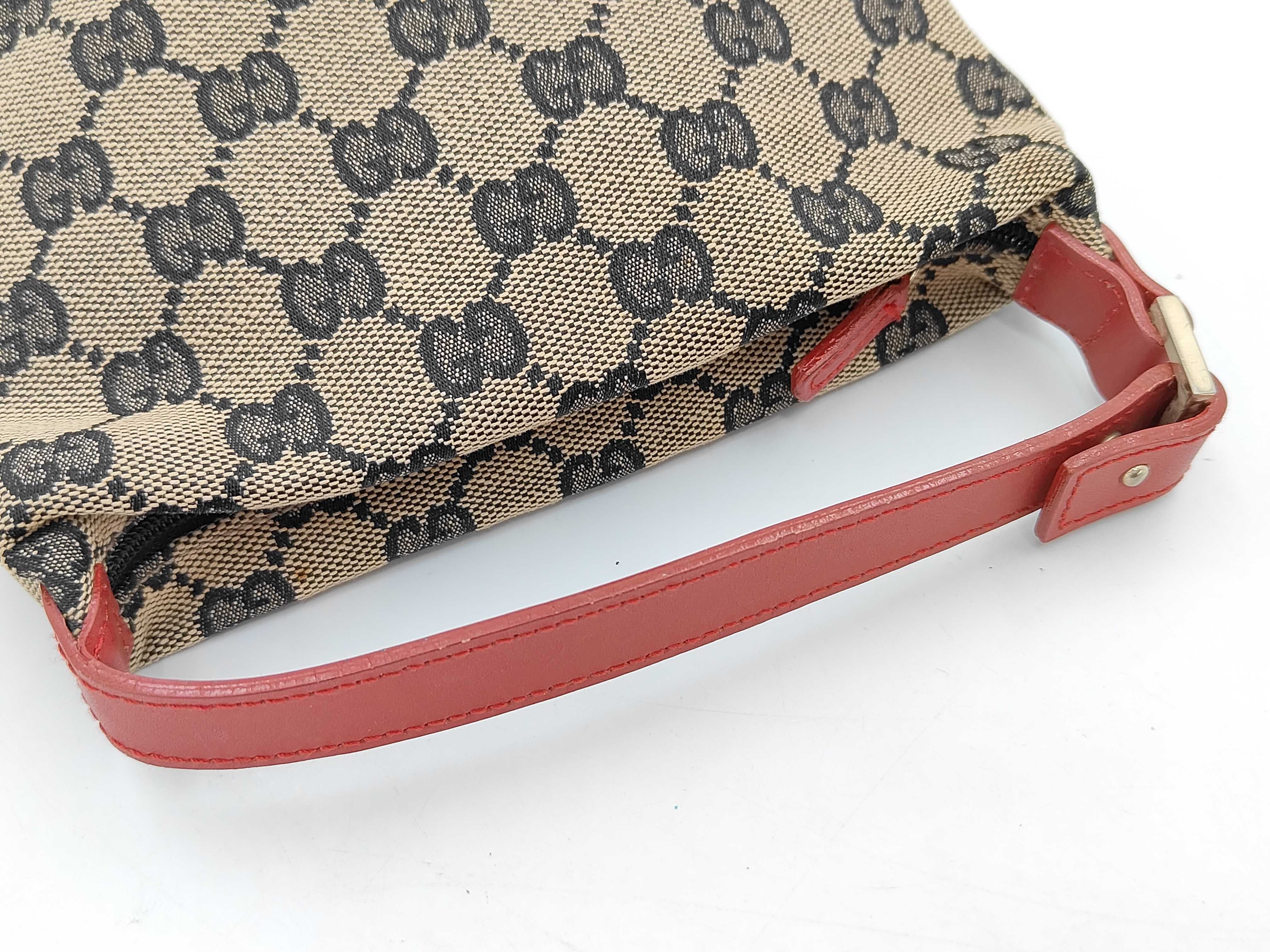 GG Canvas Accessory Pouch — view 4