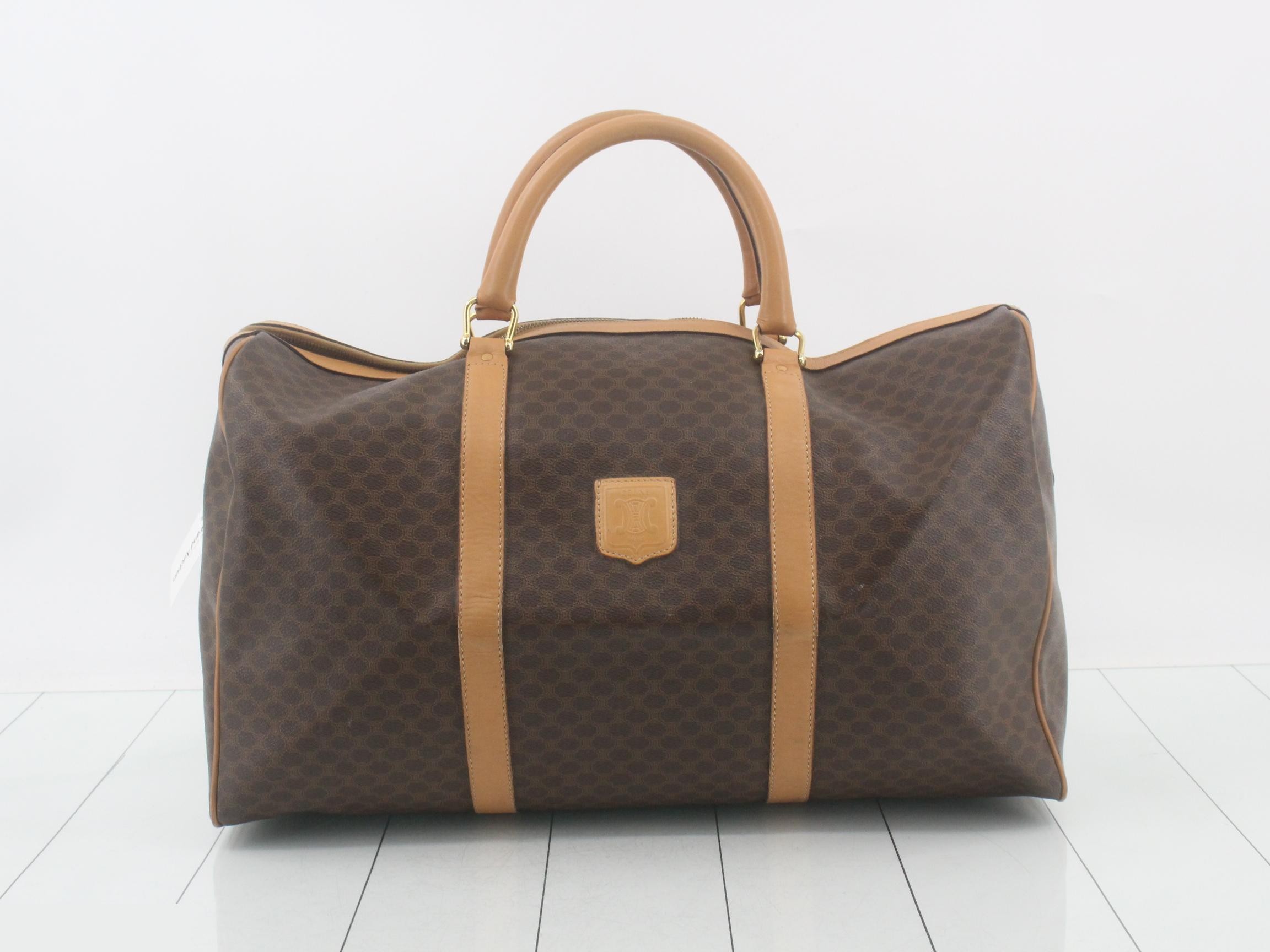 Macadam Boston bag, approximately 50cm wide