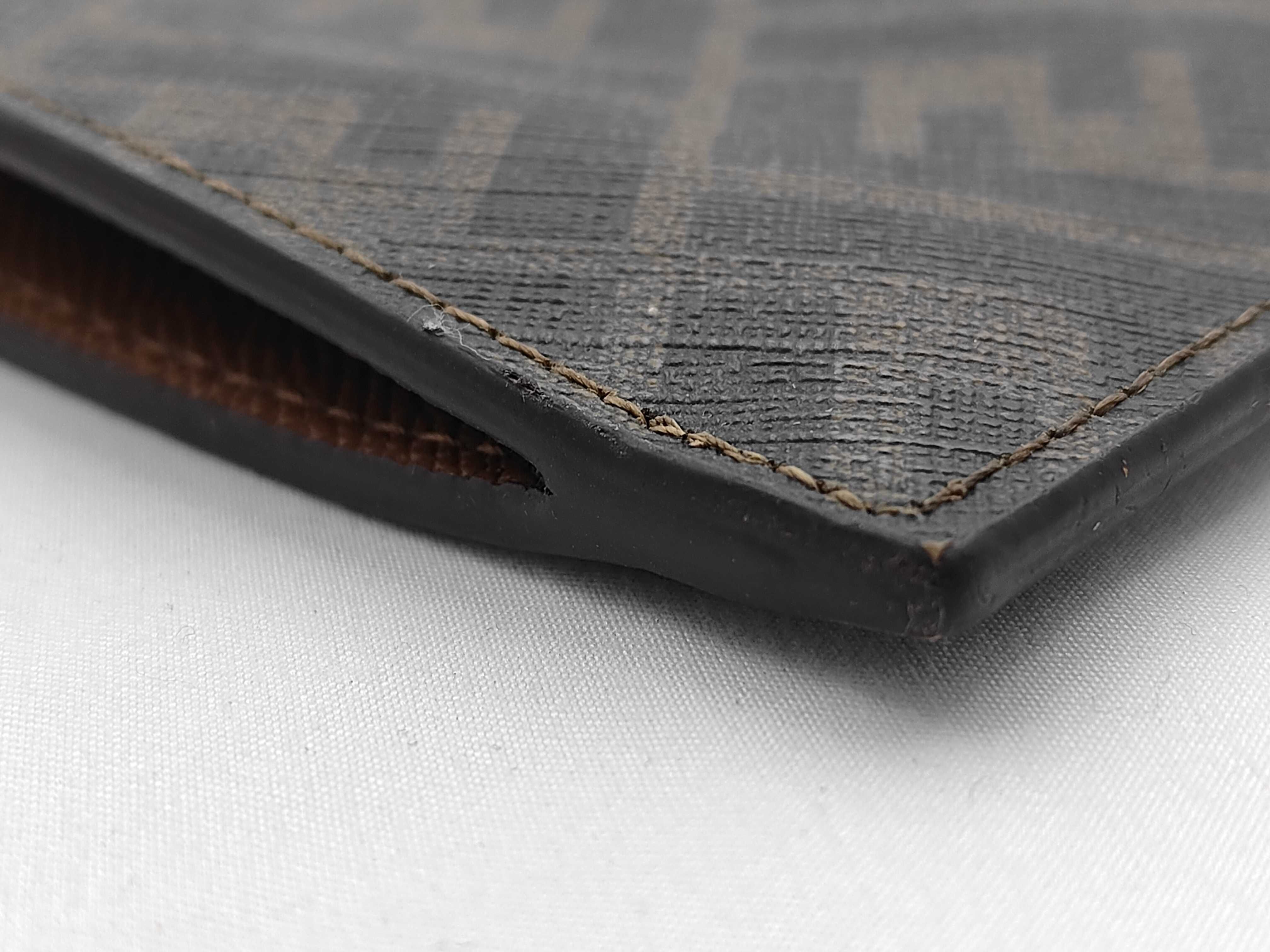 ID- Zucca PVC Clutch Bag Brown 7VA564 FE2188 Second bag — view 4