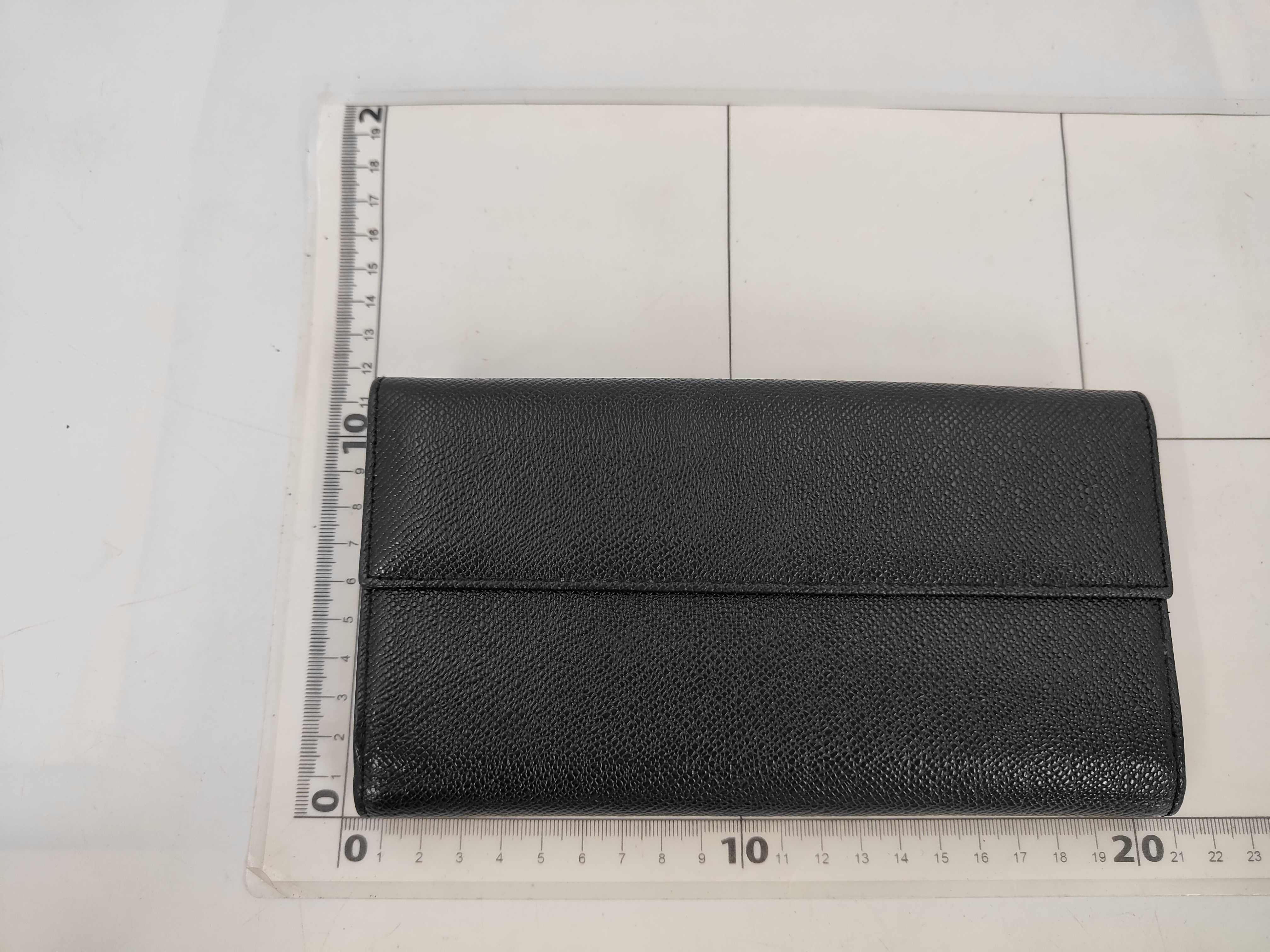 Bulgari Long Wallet Classico Leather Black Wallet — view 2