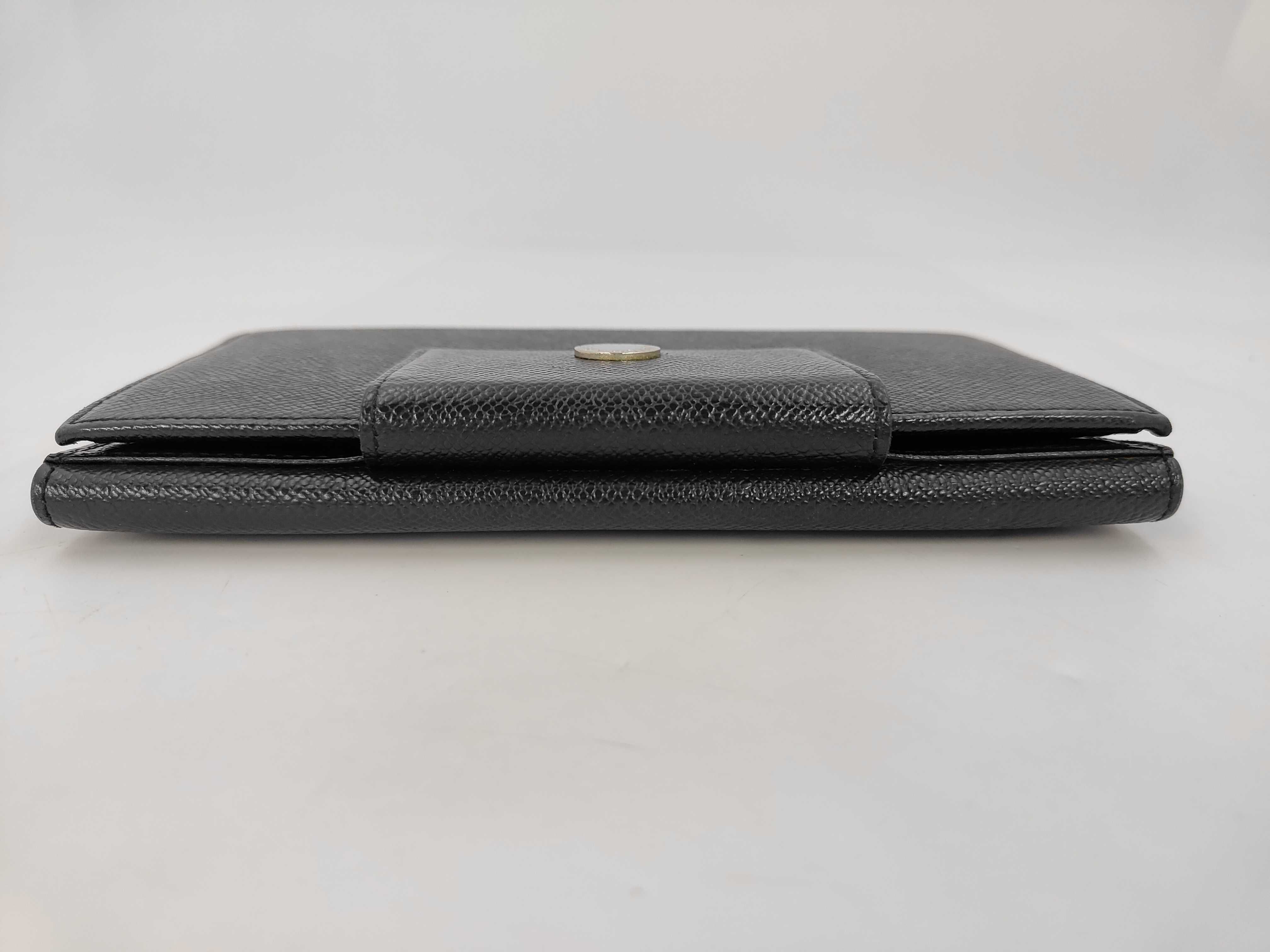 Bulgari Long Wallet Classico Leather Black Wallet — view 5