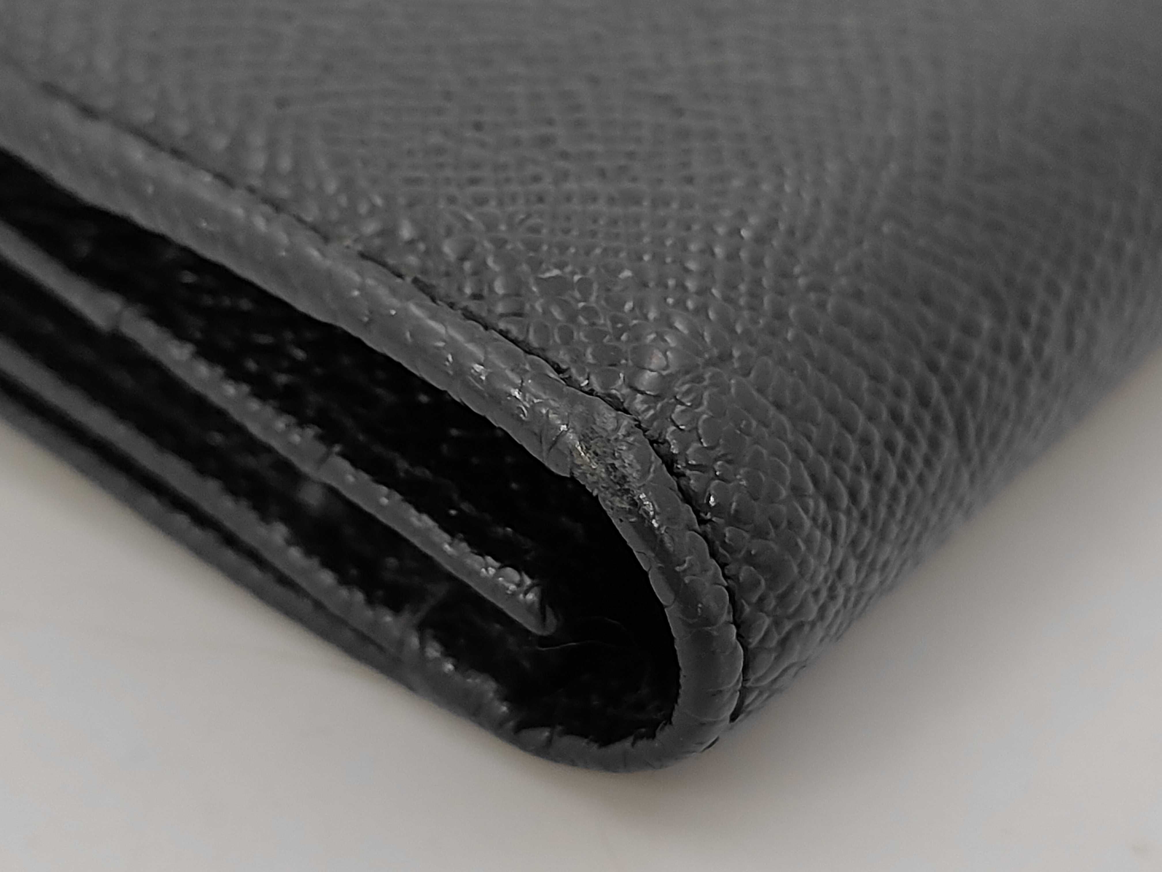 Bulgari Long Wallet Classico Leather Black Wallet — view 7