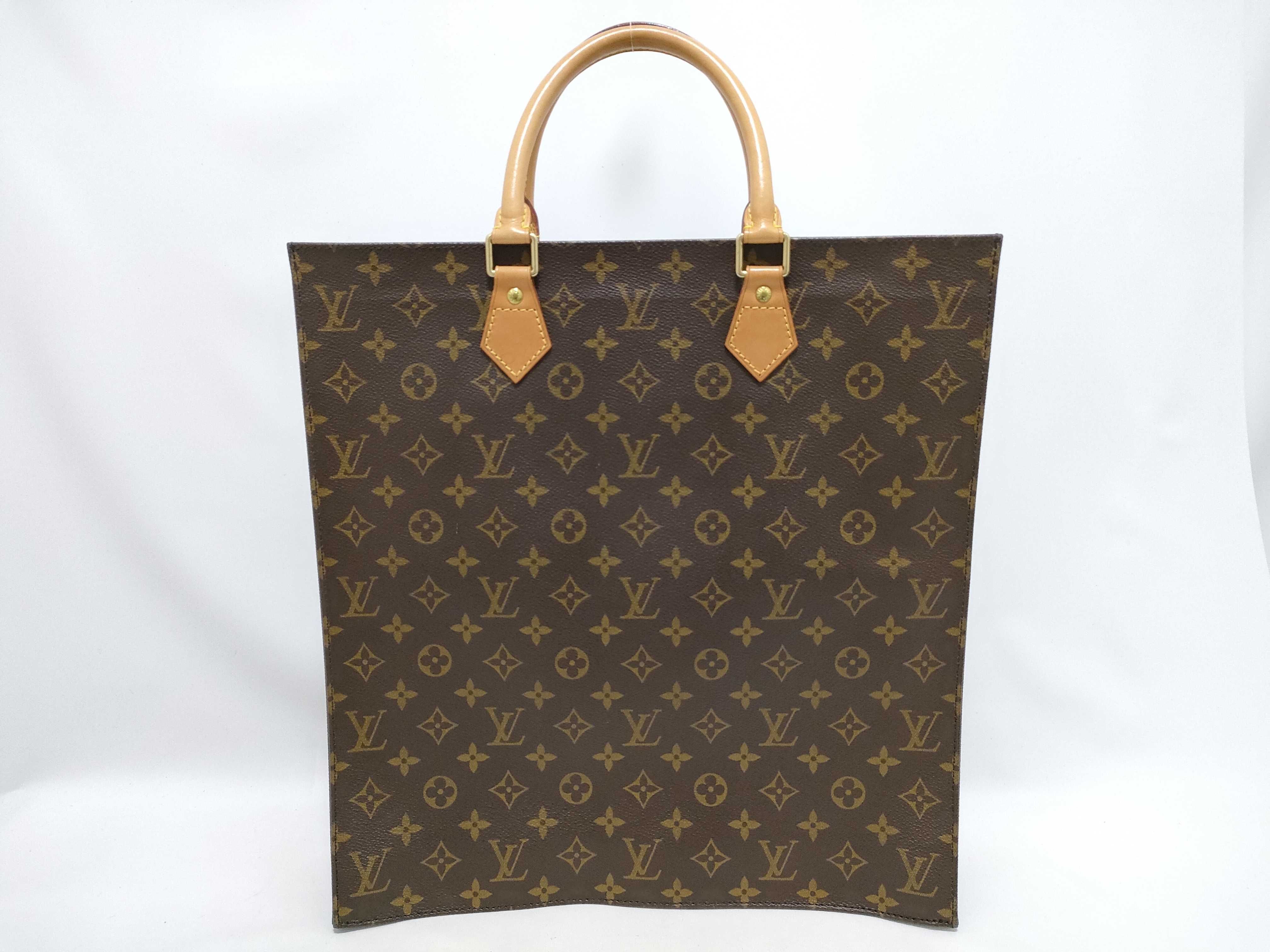 Monogram LV Monogram Sac Plat M51140 MI0082 Tote Bag