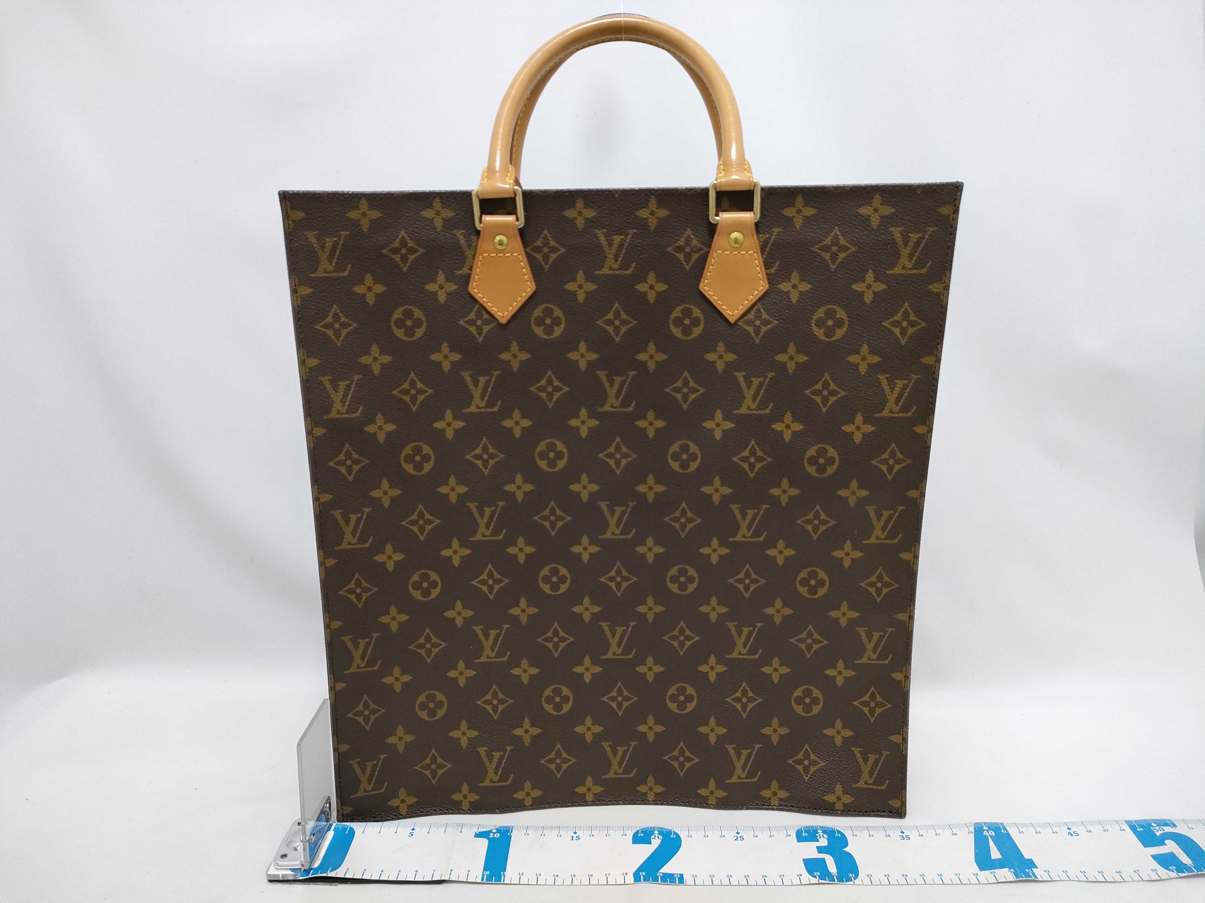 Monogram LV Monogram Sac Plat M51140 MI0082 Tote Bag — view 2