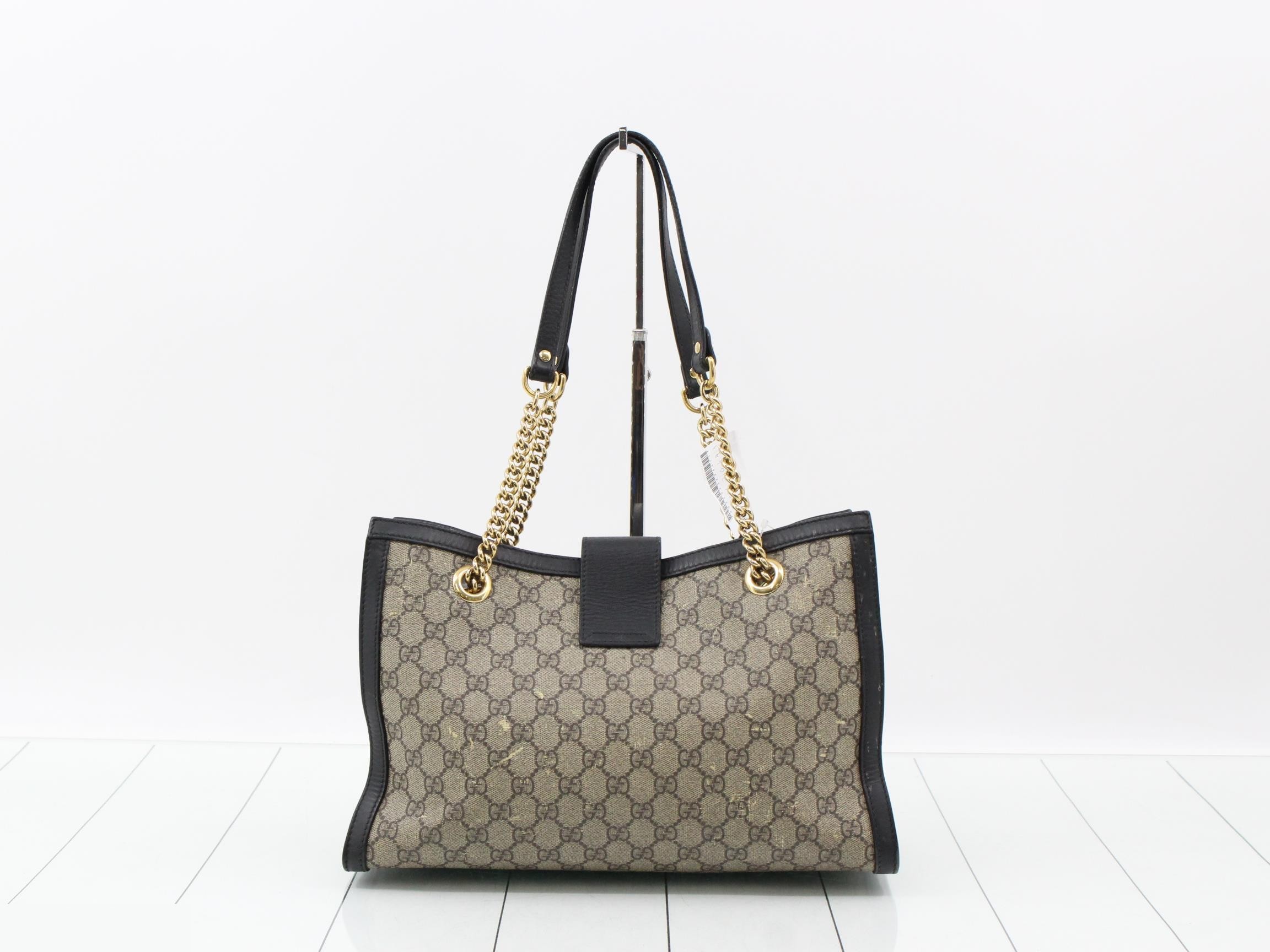 GG Supreme Padlock Chain Semi-Shoulder Bag — view 2