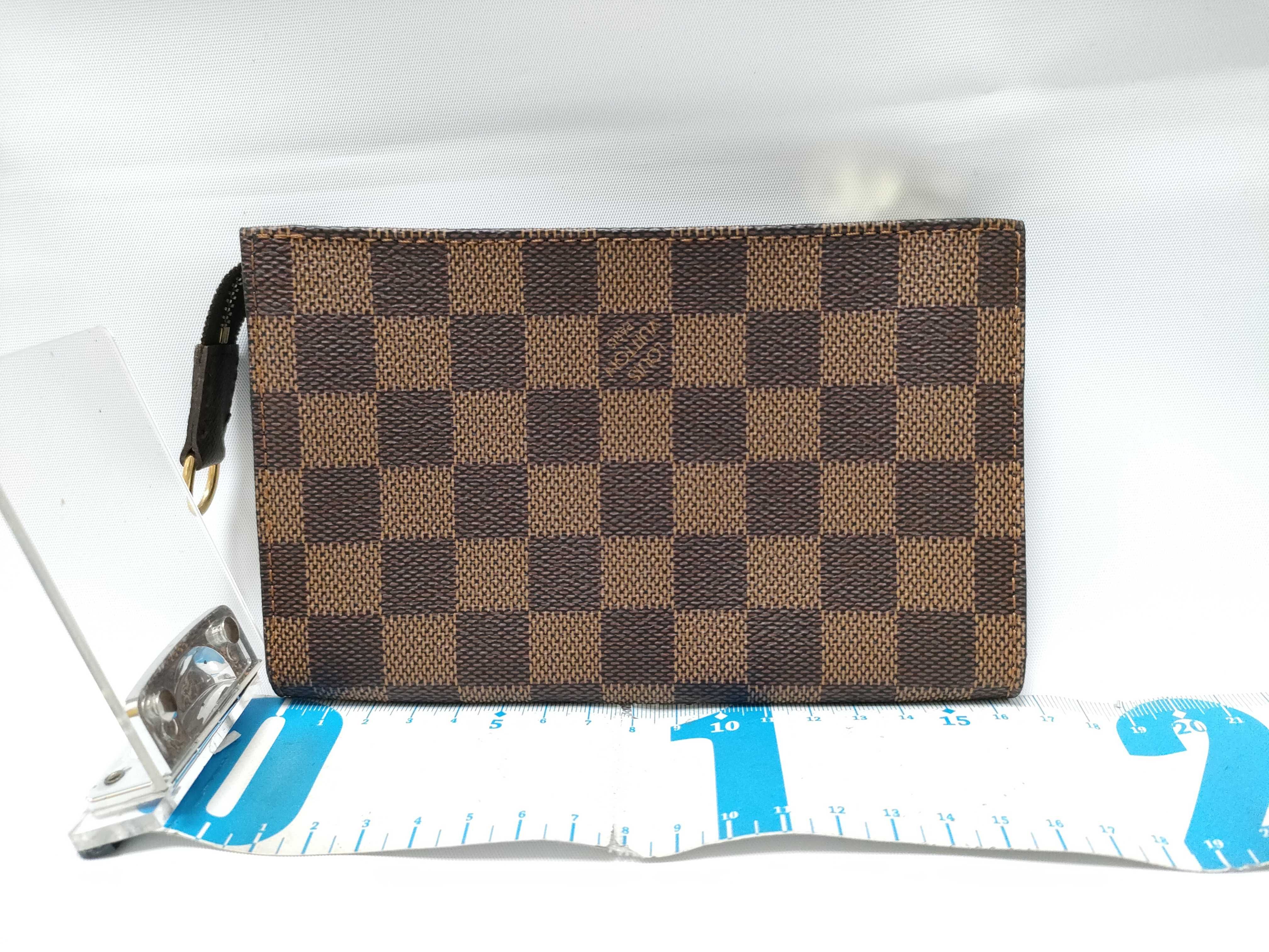 Damier Ebene Maret accessory pouch — view 2