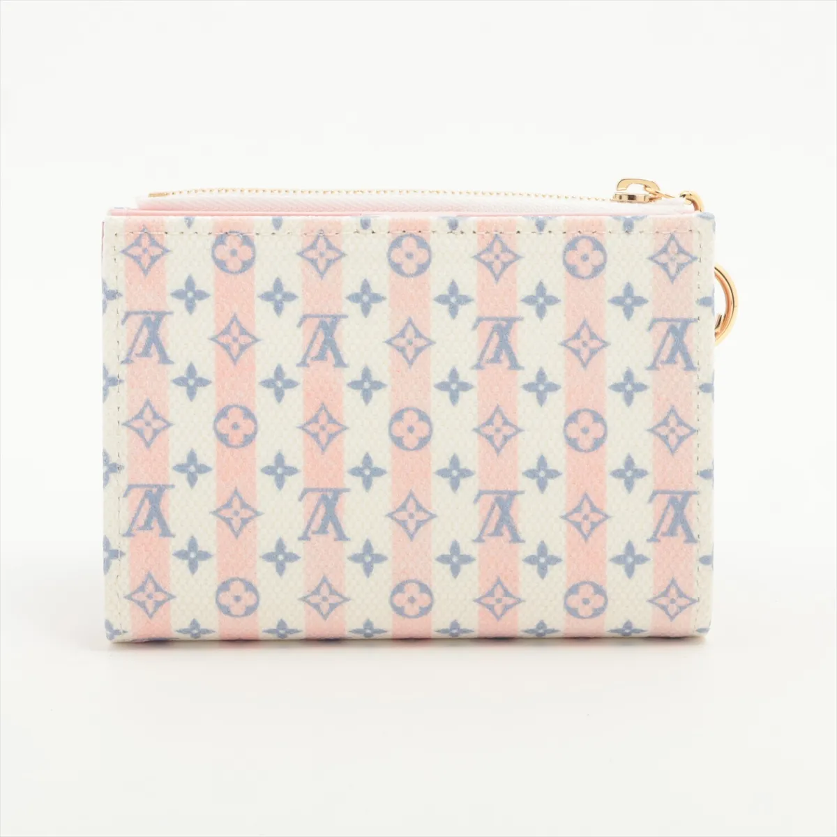 LV stamp Portefeuille Lisa - Pink Compact Wallet M29028 (RFID detected) — view 2