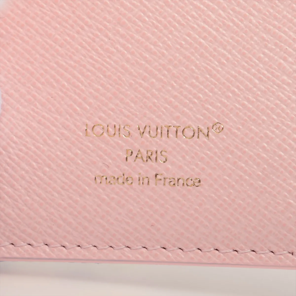 LV stamp Portefeuille Lisa - Pink Compact Wallet M29028 (RFID detected) — view 6