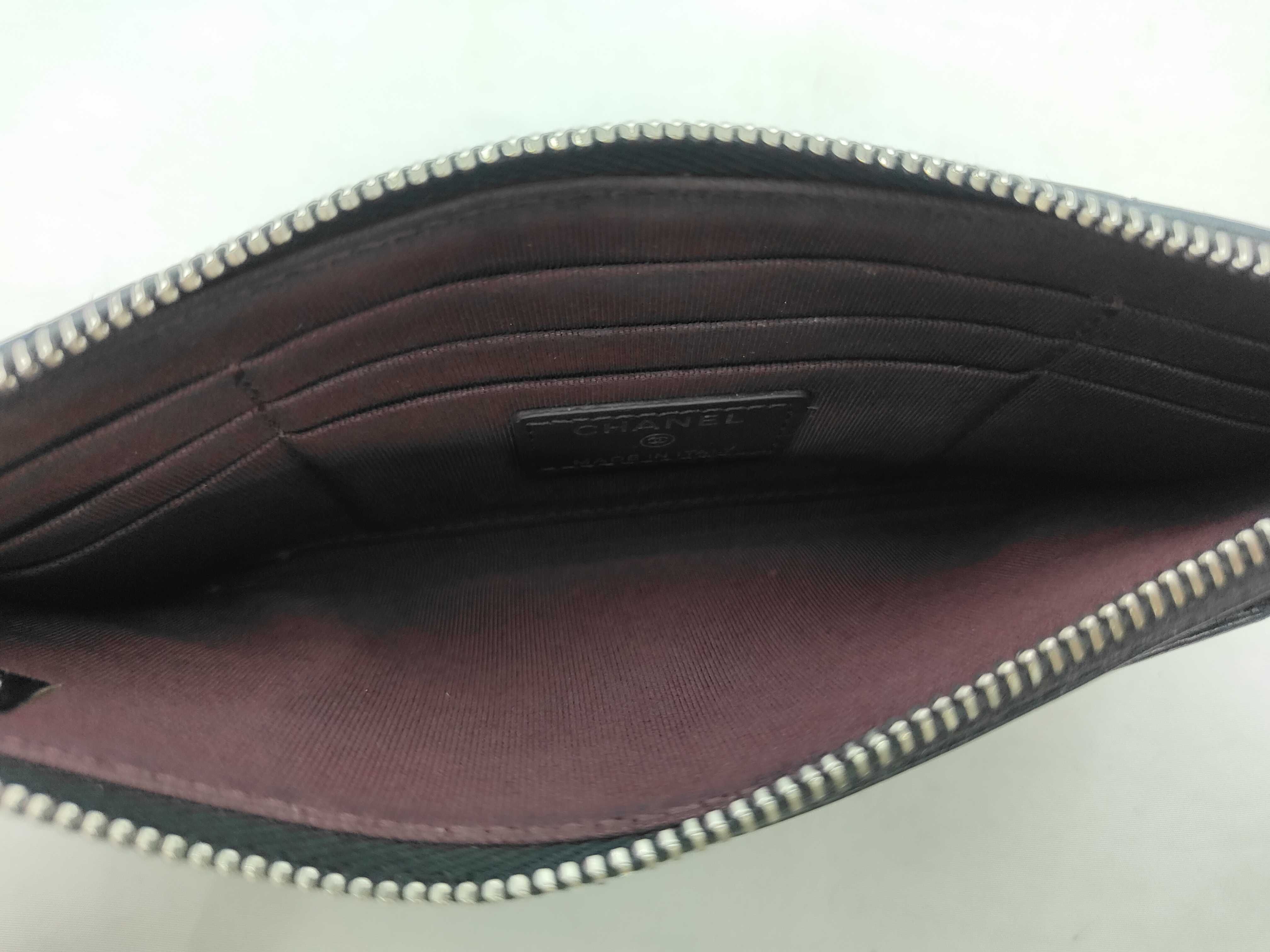 Matelassé long wallet, with original seal. — view 4
