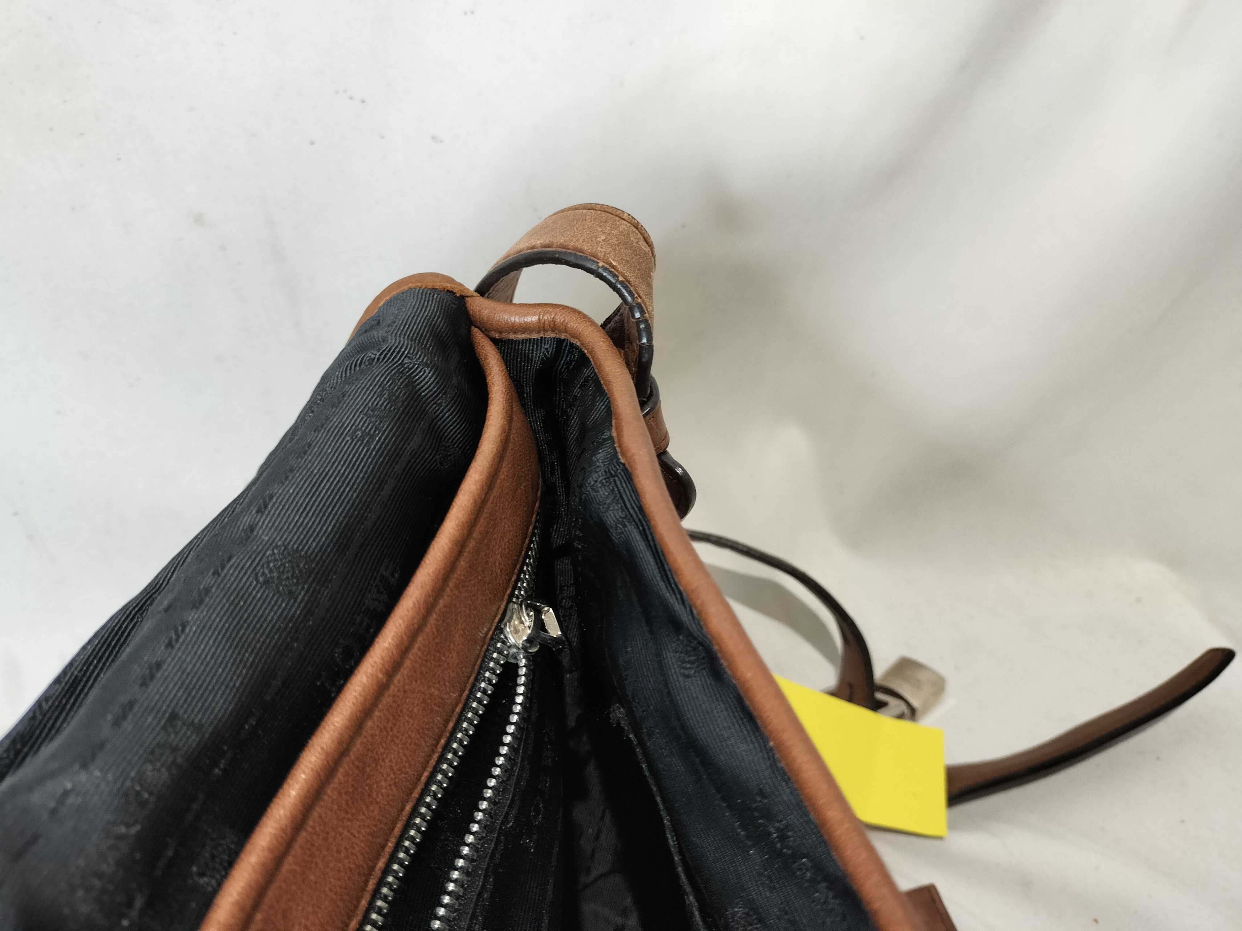Heritage All-Leather Brown Shoulder Bag — view 13