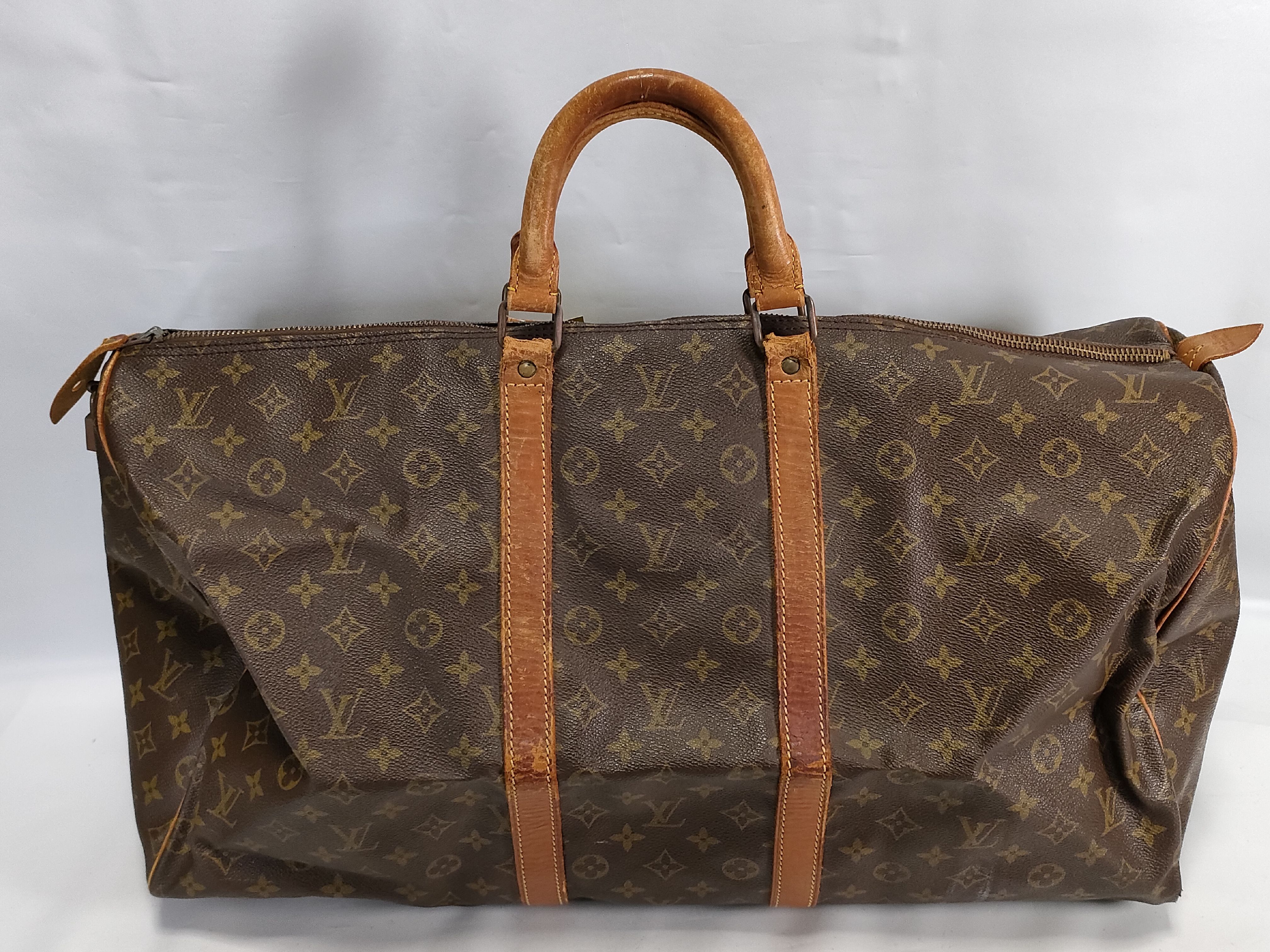 Monogram Keepall 55 (Vintage Model) Boston Bag