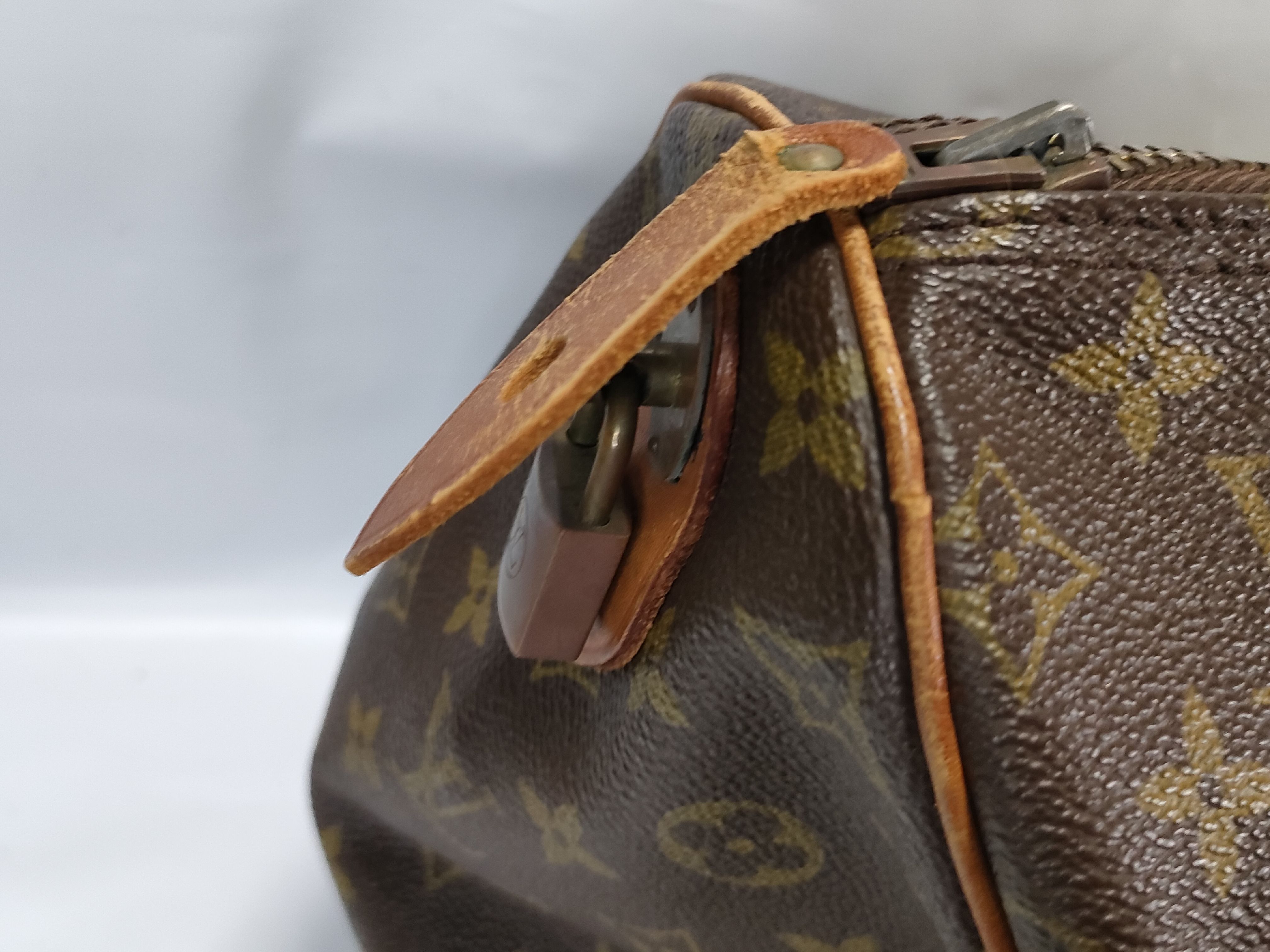 Monogram Keepall 55 (Vintage Model) Boston Bag — view 9