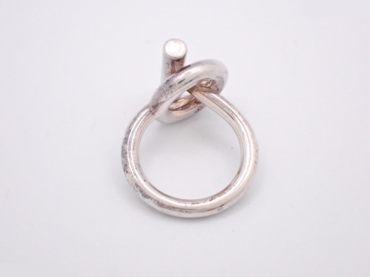 Echappé ring, stamped 52, actual size #10, Ag925/9.1g — view 3