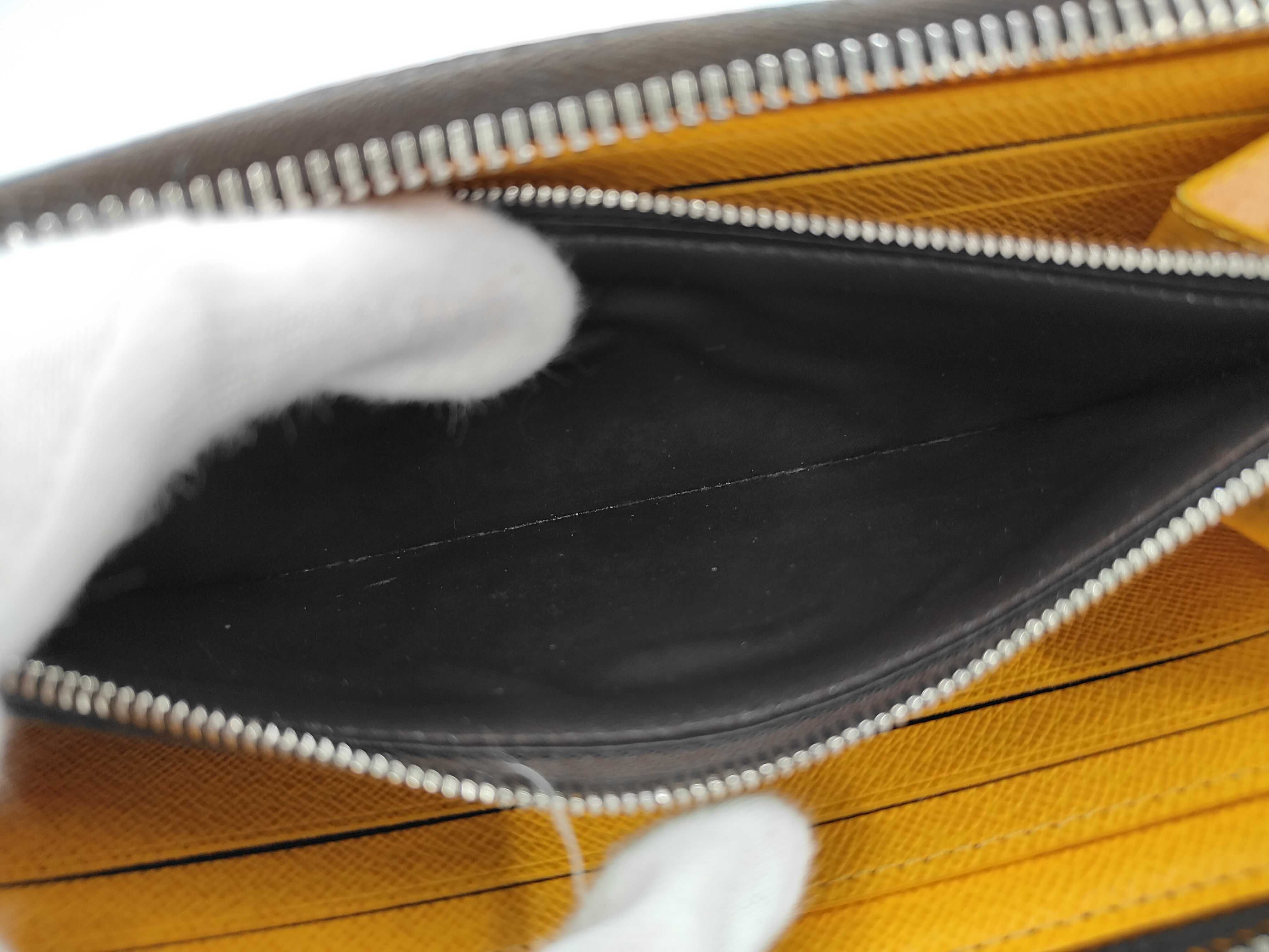M60744 Portefeuille Clemence Mimosa Monogram Round Zip Long Wallet RFID Wallet — view 9