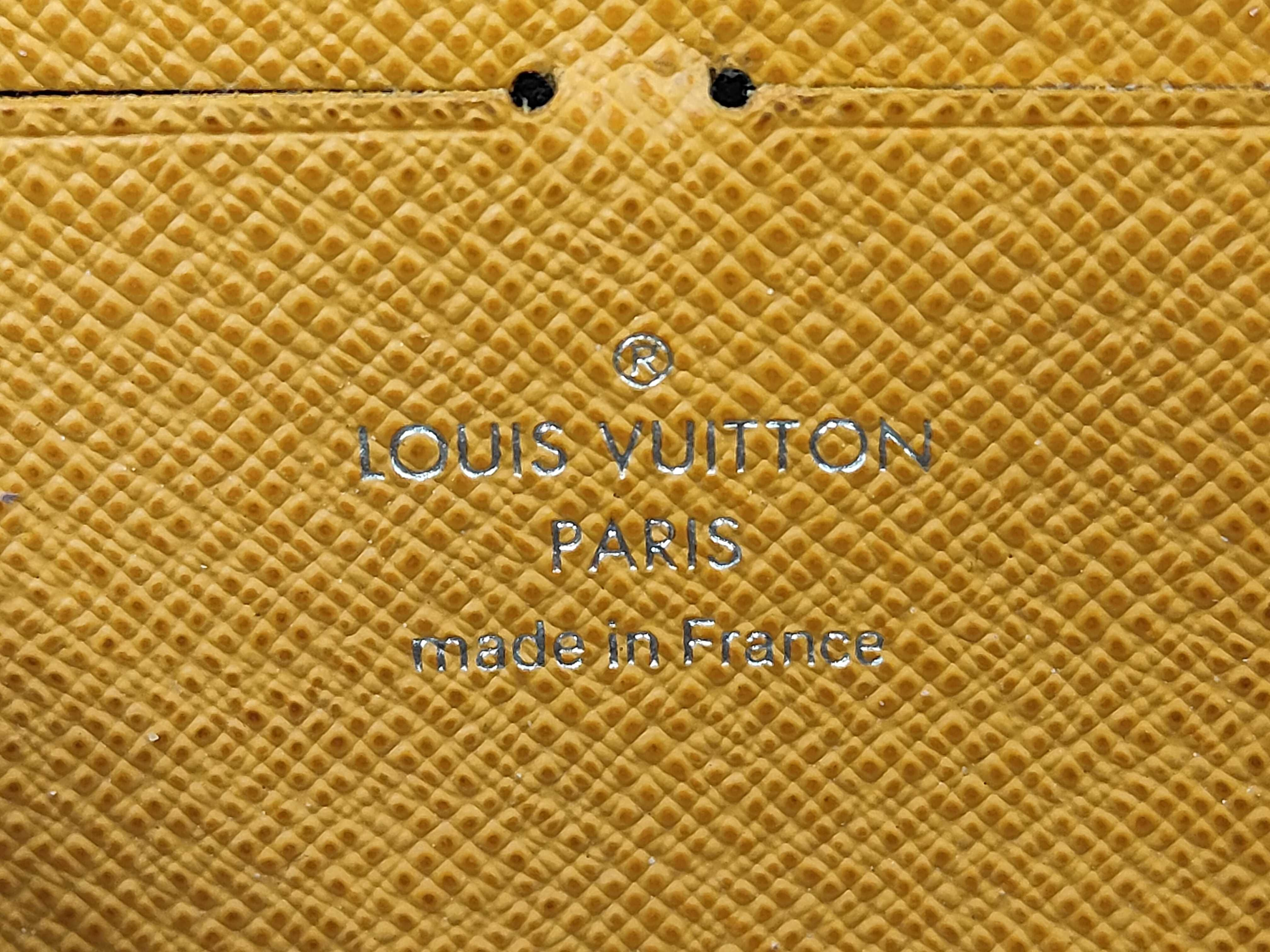M60744 Portefeuille Clemence Mimosa Monogram Round Zip Long Wallet RFID Wallet — view 10