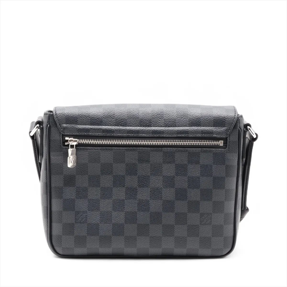 Damier Graphite District PM NV3 N42710 Black (RFID detected) — view 2