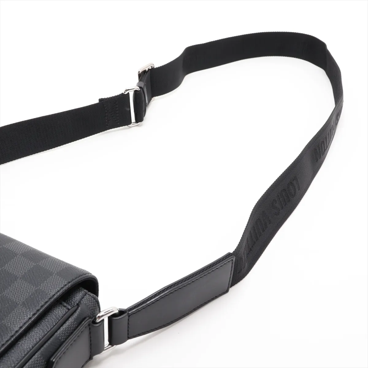Damier Graphite District PM NV3 N42710 Black (RFID detected) — view 5