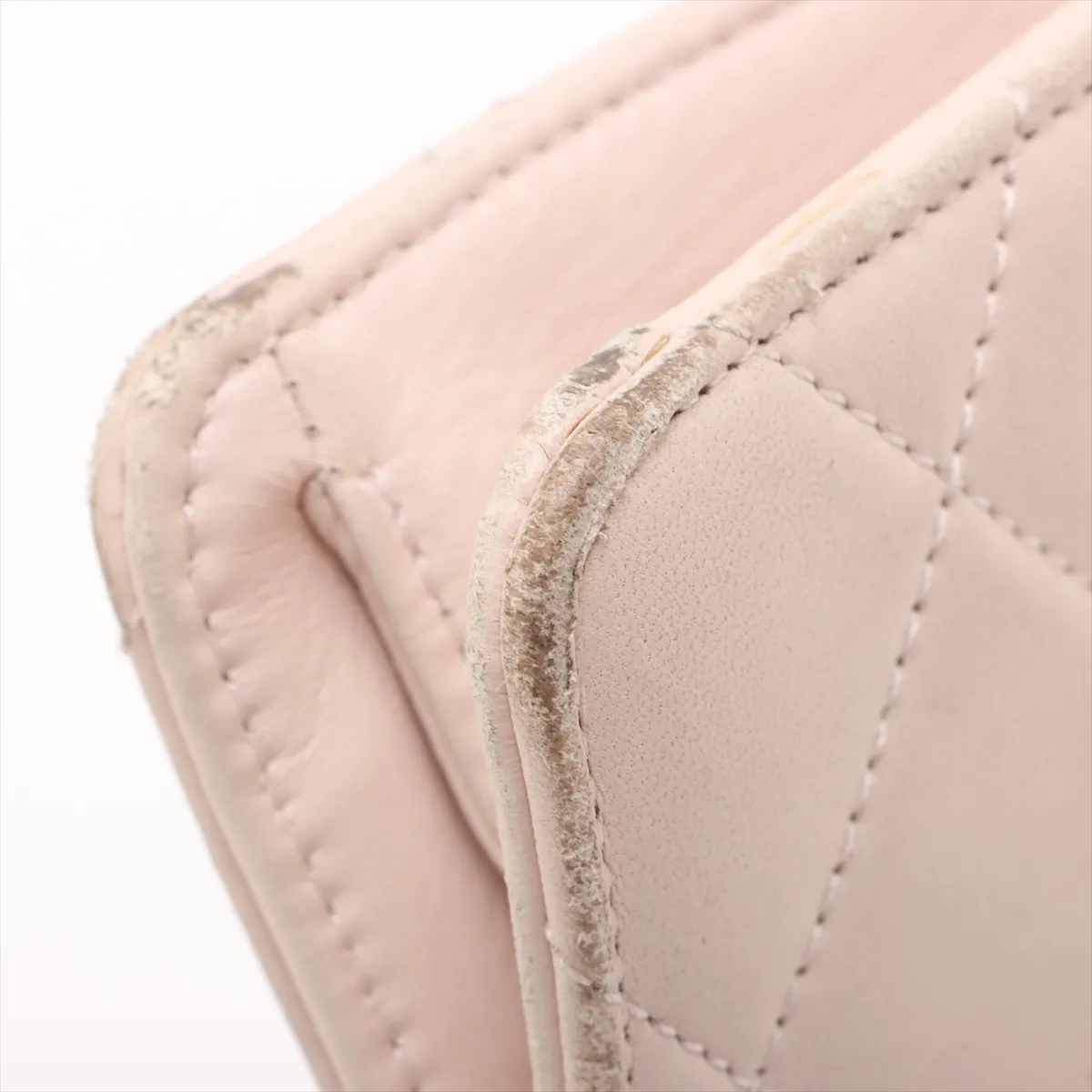 Matelasse Lambskin Single Flap Double Chain Bag Coco Rock Beige Gold Hardware 23369806 23rd Series — view 10