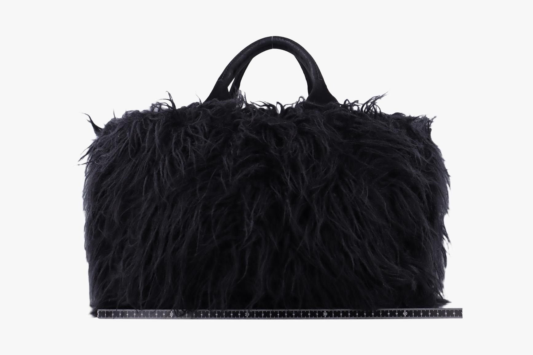 Canapa Suede x Fur Black — view 2