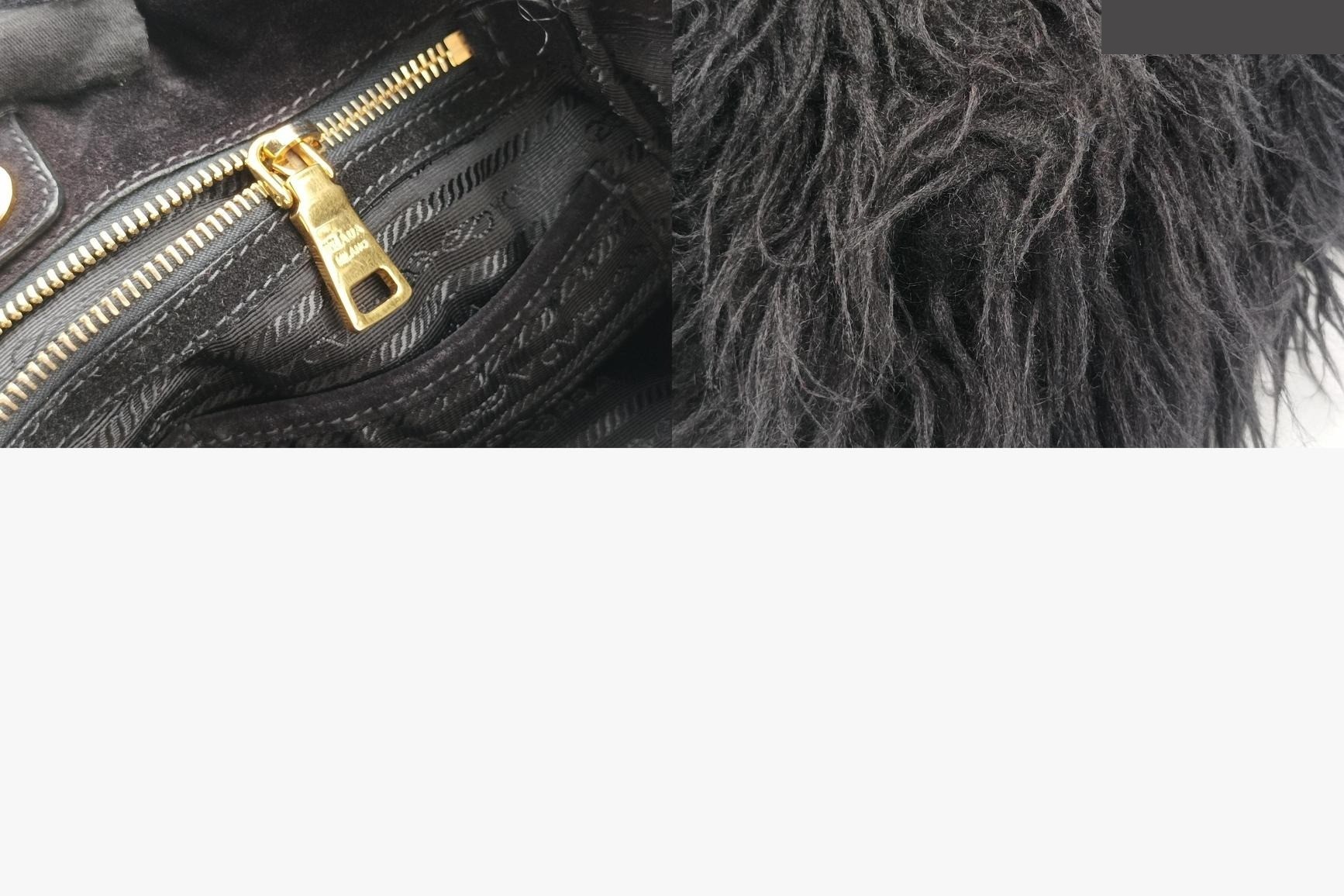 Canapa Suede x Fur Black — view 11