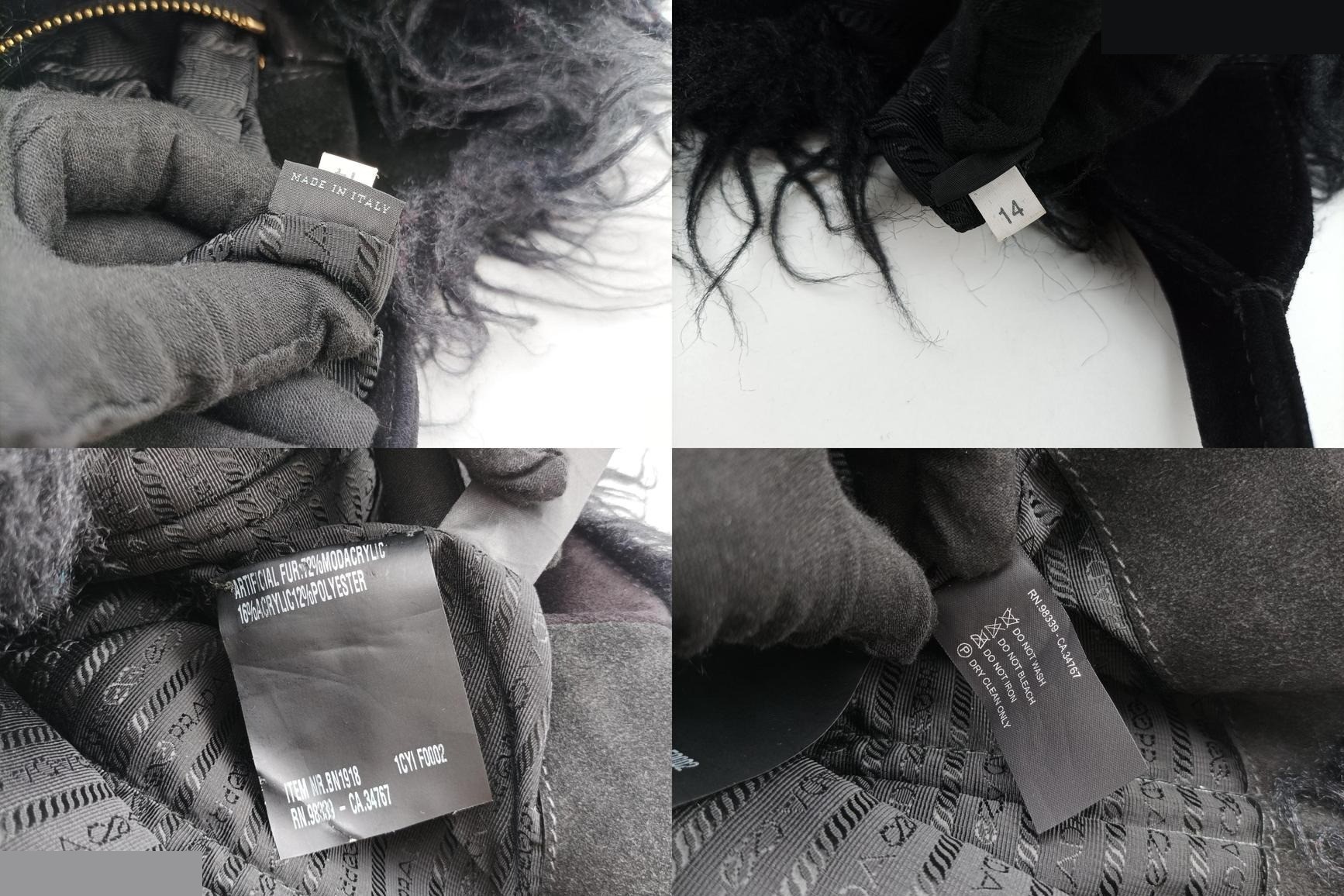 Canapa Suede x Fur Black — view 8