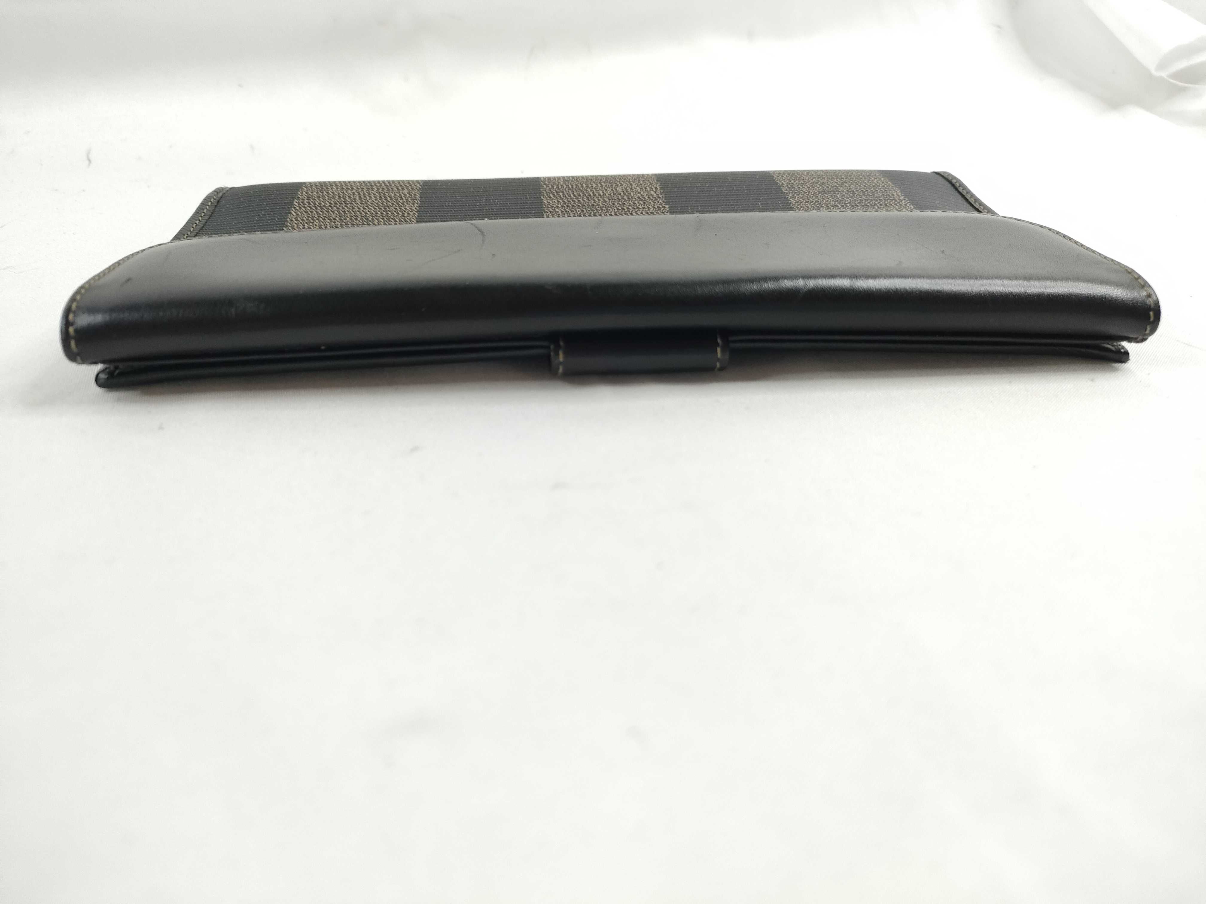 Leather Long Wallet 2804 01339 Black — view 6