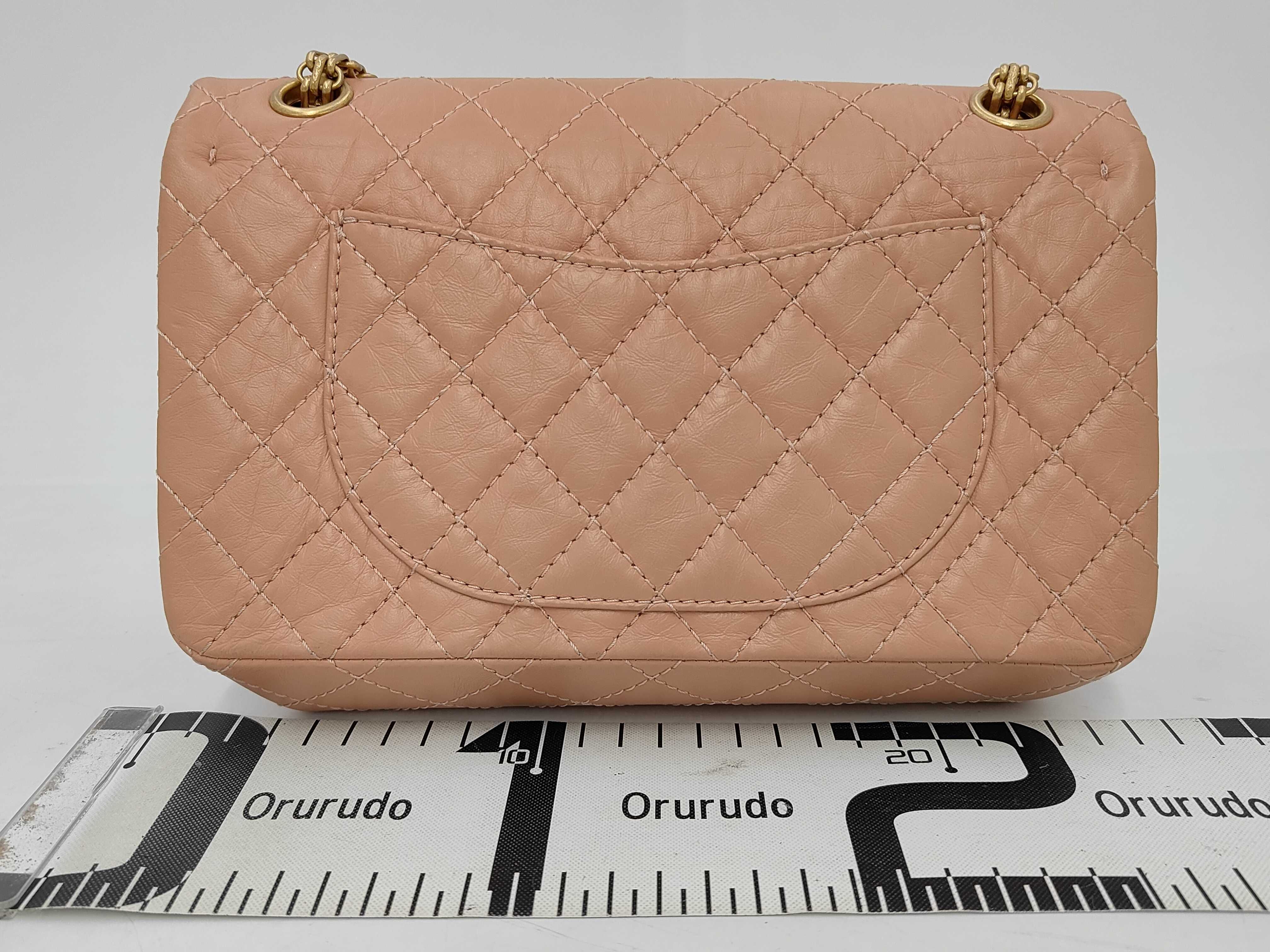 BAG 2.55 REISSUE LAMBSKIN MATELASSE WFLAP GHW MICROCHIP L58P99X9 Shoulder Bag — view 2