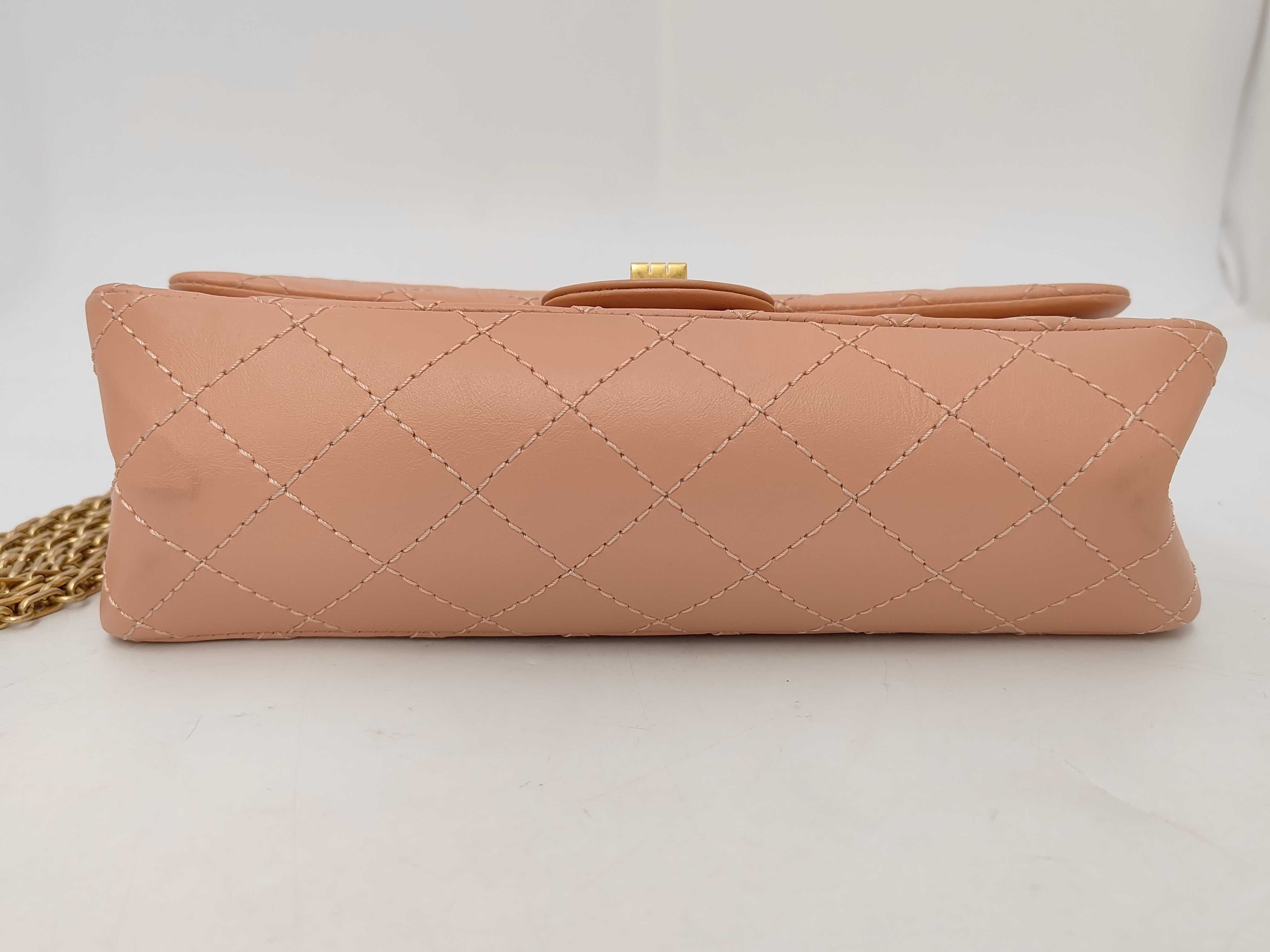 BAG 2.55 REISSUE LAMBSKIN MATELASSE WFLAP GHW MICROCHIP L58P99X9 Shoulder Bag — view 7