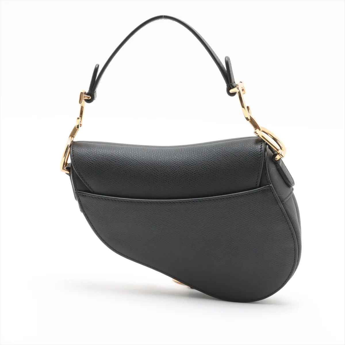 Saddle Leather Handbag Black — view 2