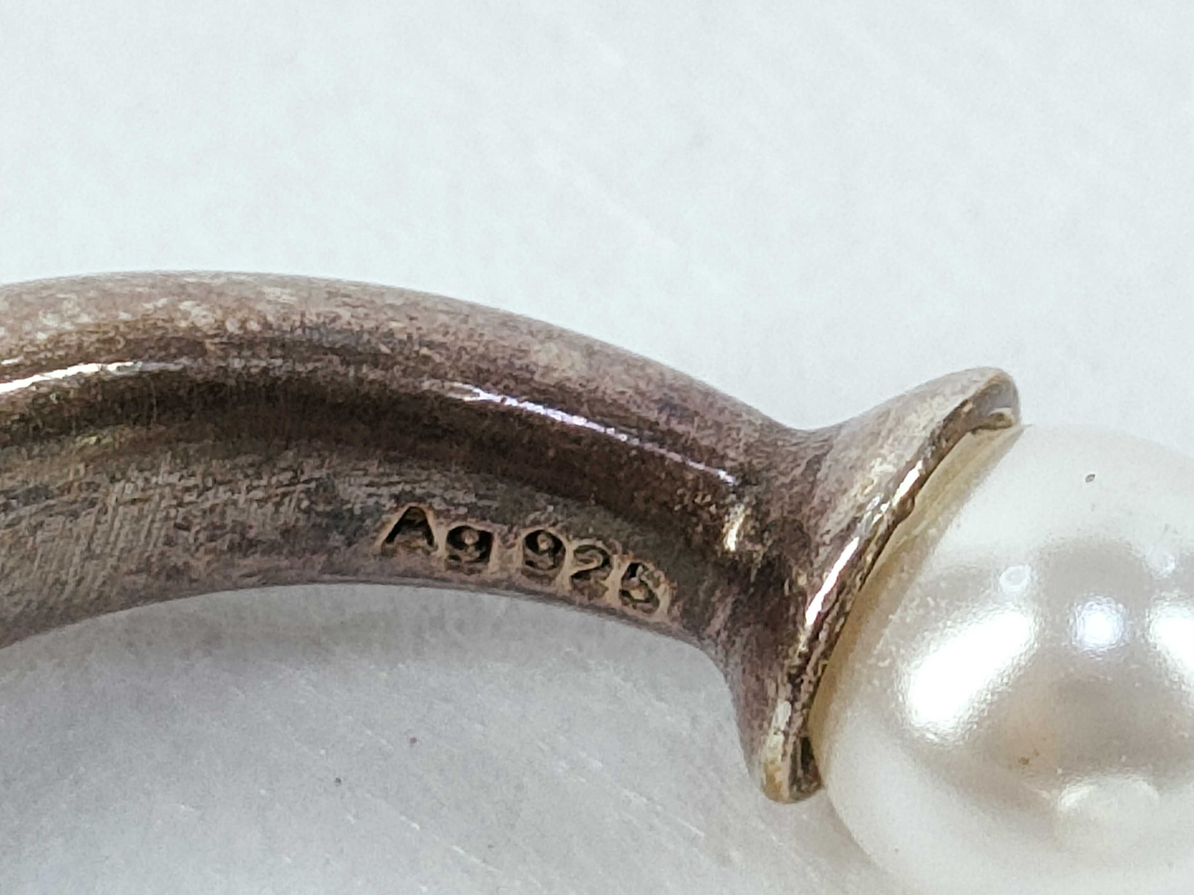 Tribal Pearl Ring, Size S — view 6