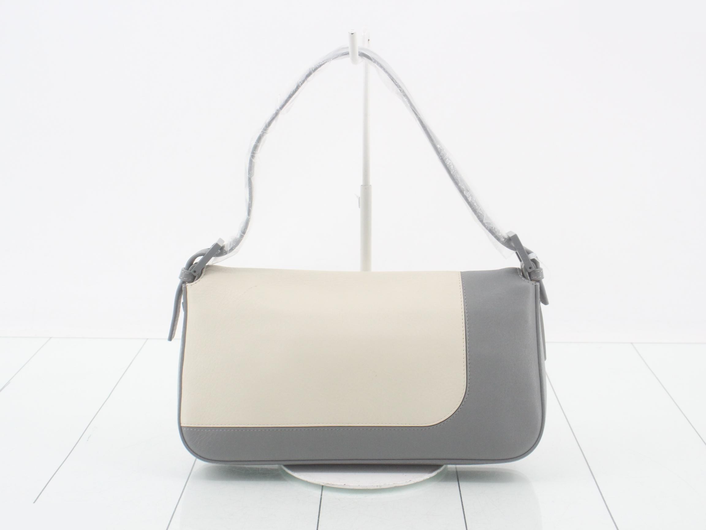 Colorblock Baguette Bag, 2-Way One-Shoulder Bag — view 2