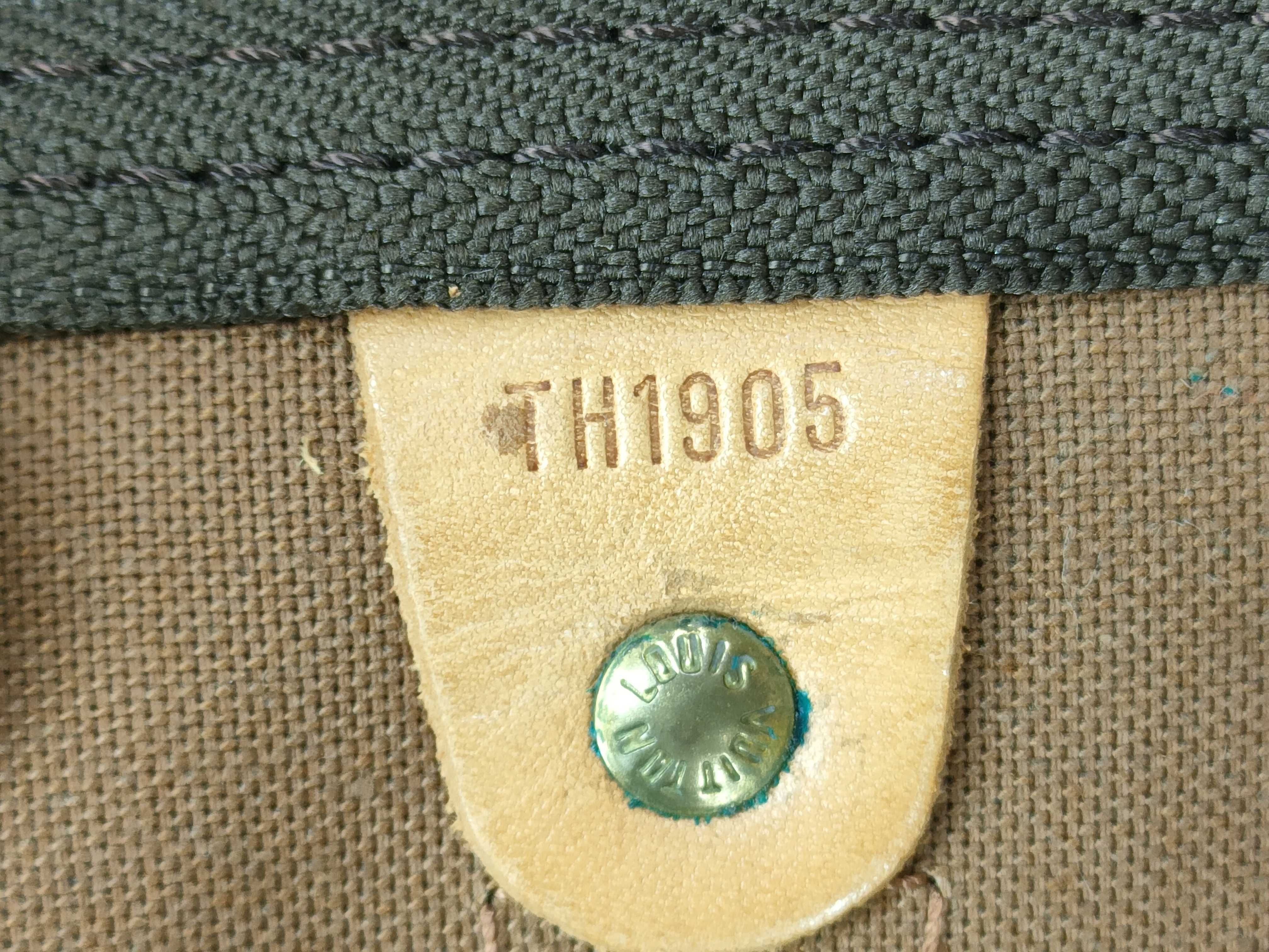 Monogram Keepall Bandoulière 50 M41416 TH1905 Brown Boston Bag — view 13
