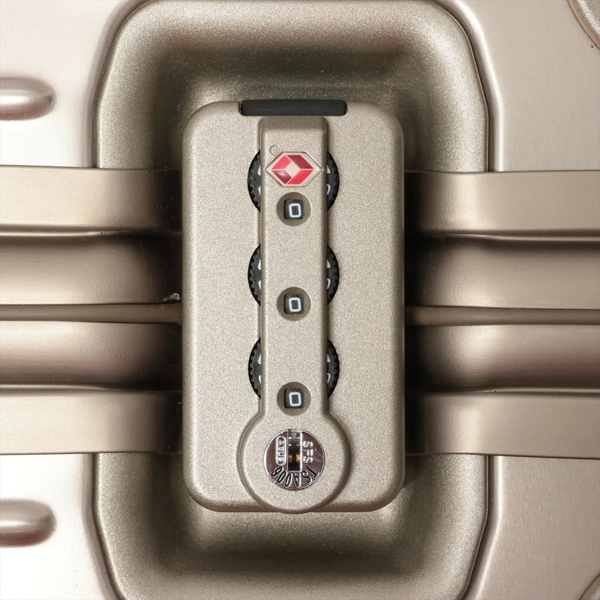 [Individually packaged] Rimowa Check-in M Aluminum Carry-on Suitcase, Gold, PIN code 000 — view 8