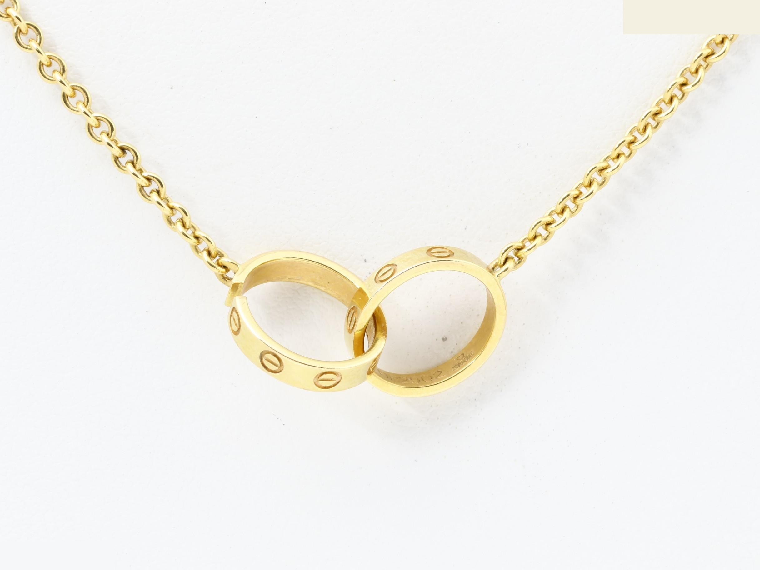Necklace/Pendant, Baby Love, 750PG, 7.1g, Neck circumference approx. 46cm