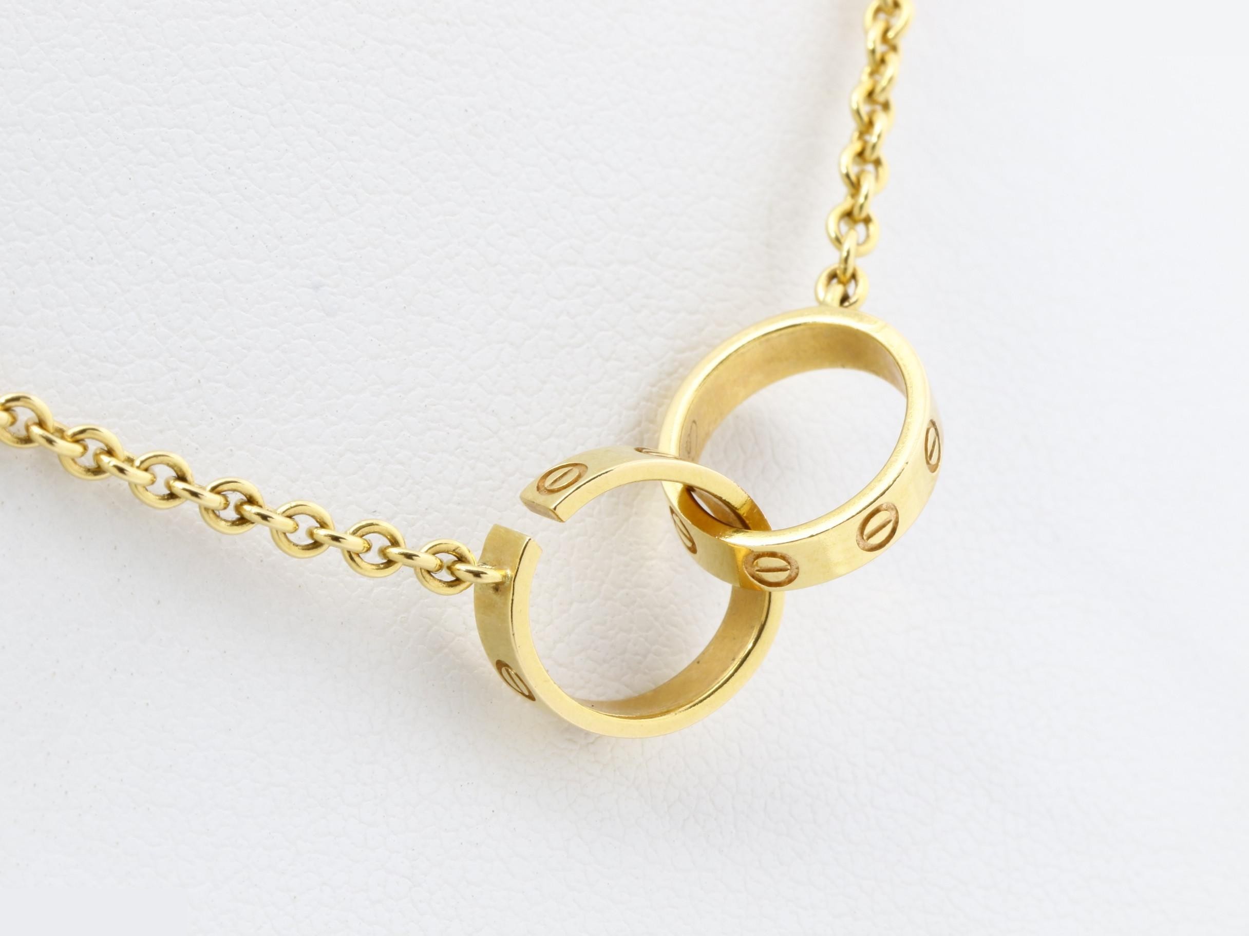 Necklace/Pendant, Baby Love, 750PG, 7.1g, Neck circumference approx. 46cm — view 5