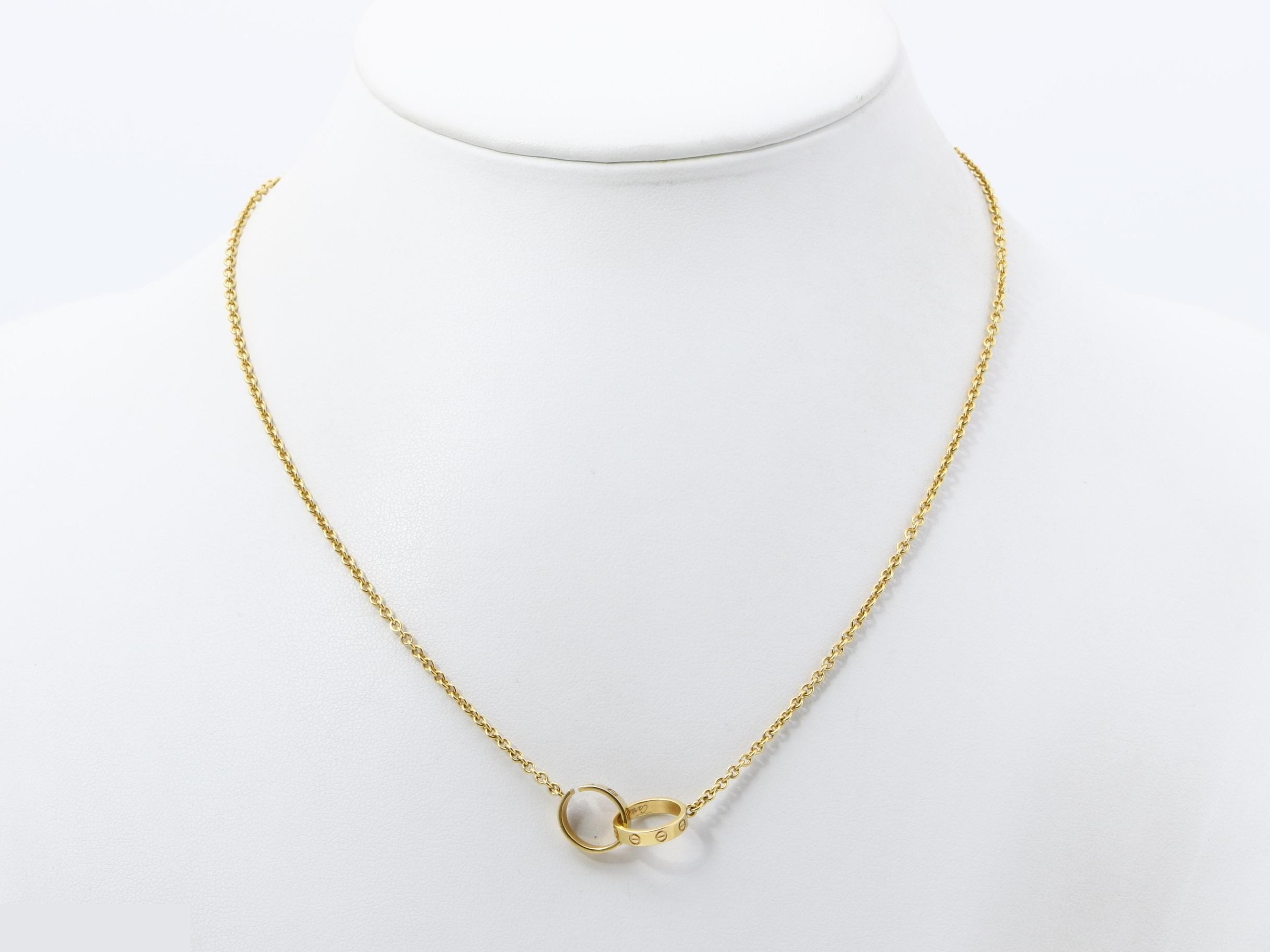 Necklace/Pendant, Baby Love, 750PG, 7.1g, Neck circumference approx. 46cm — view 6