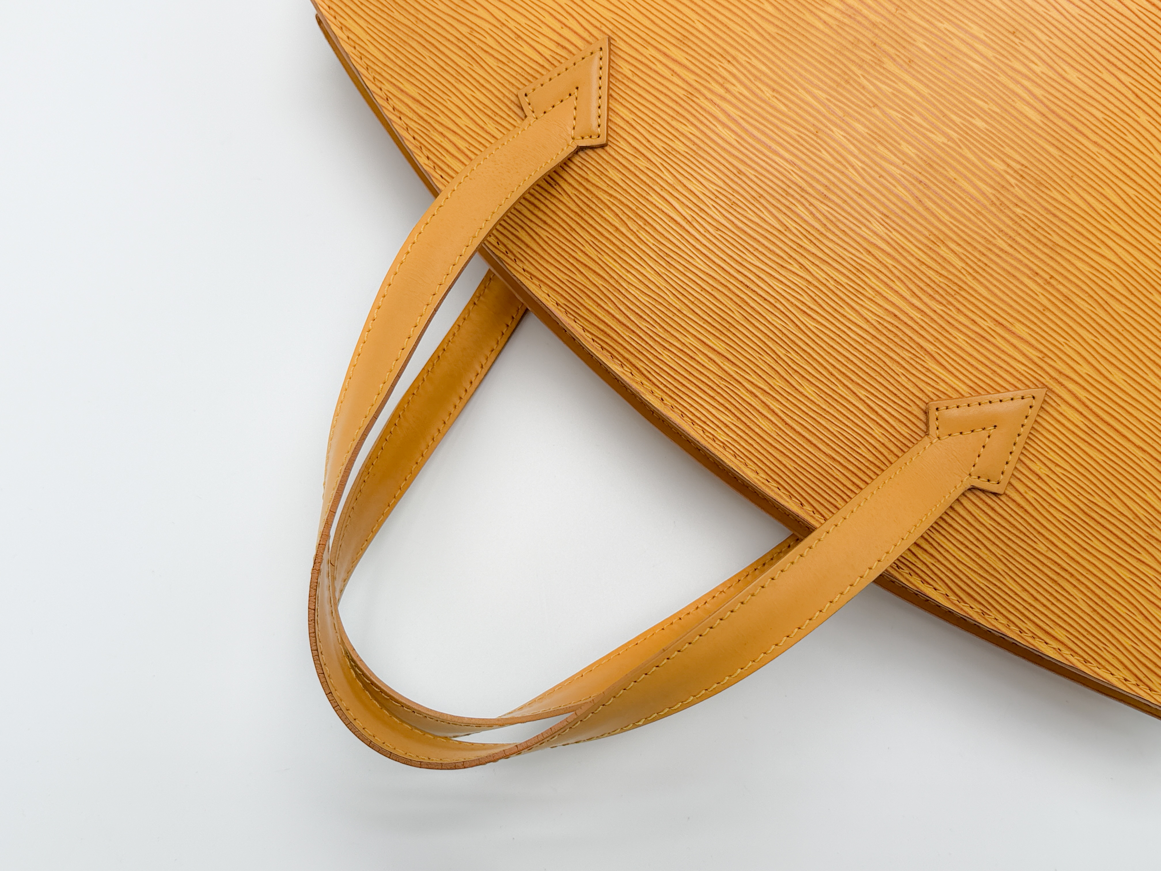 Epi M52279 Saint Jacques Tassili Yellow Handbag — view 3