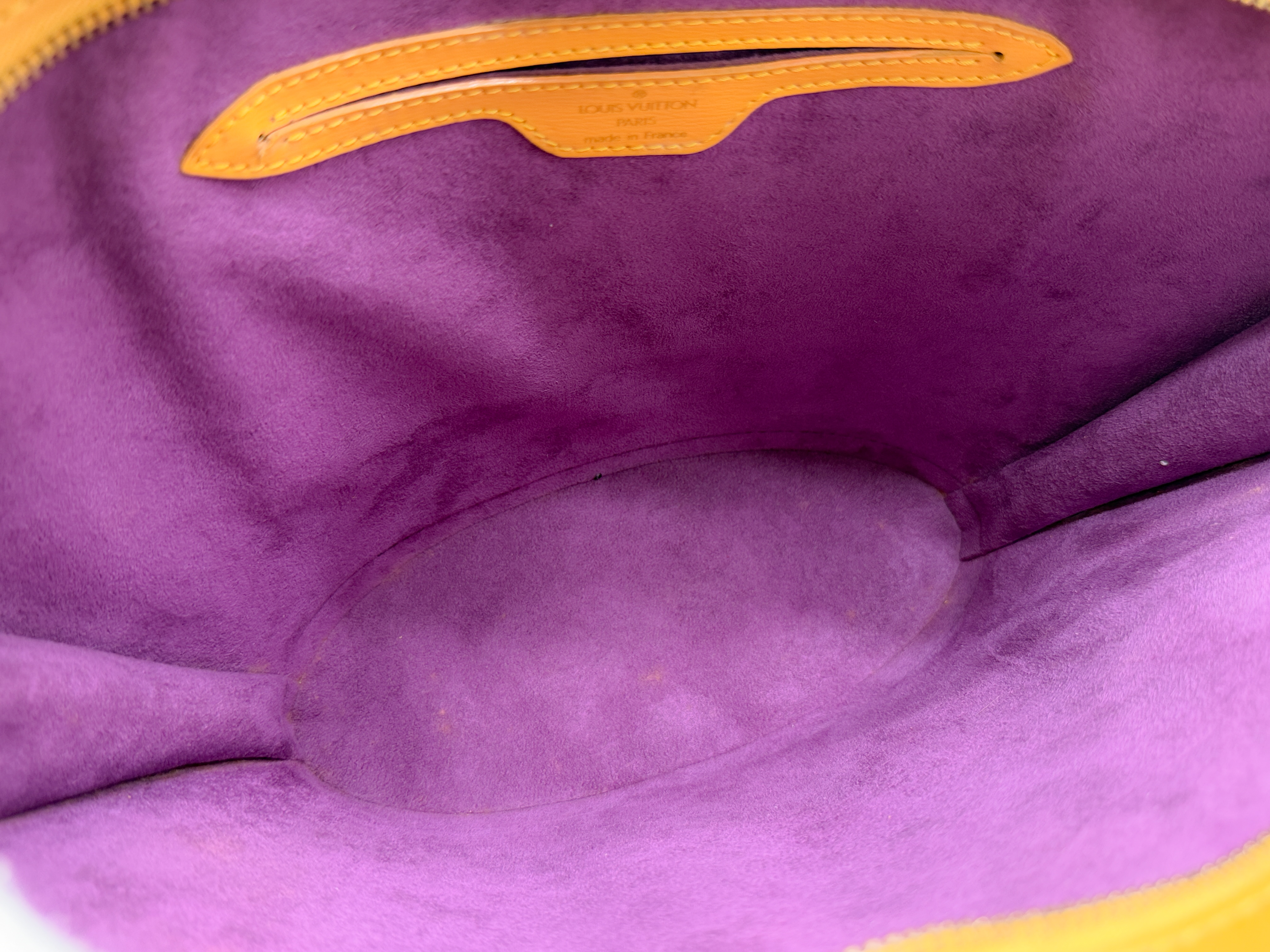 Epi M52279 Saint Jacques Tassili Yellow Handbag — view 10