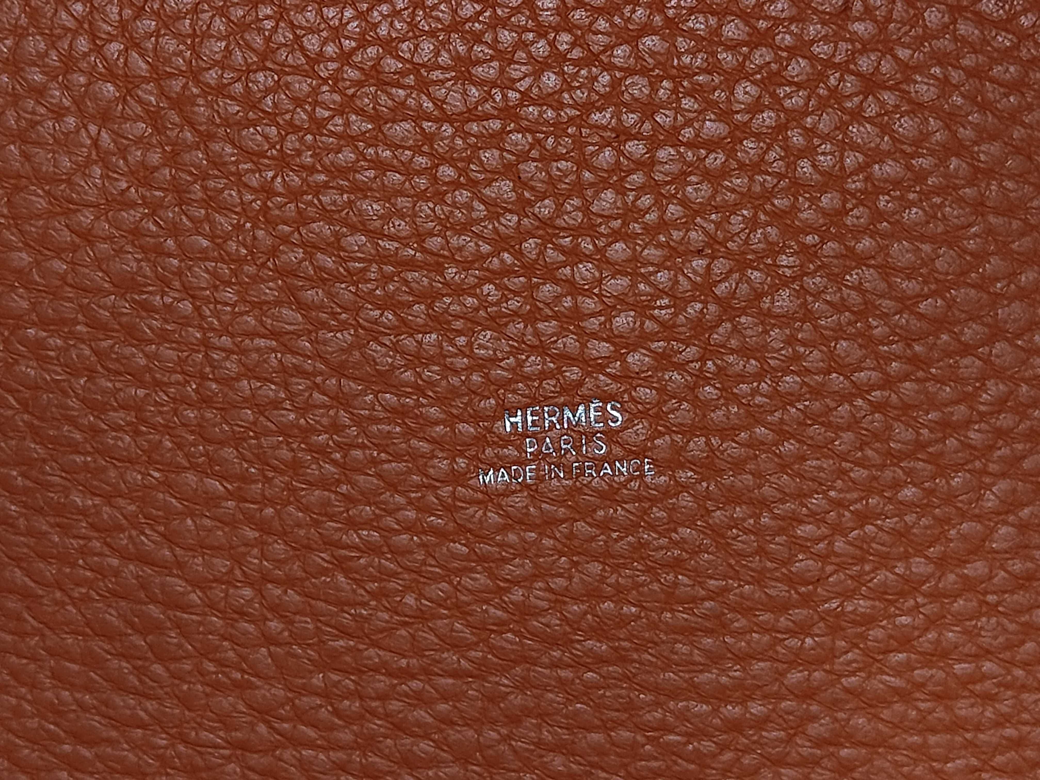 Picotin PM Taurillon Clemence Orange Handbag G — view 10