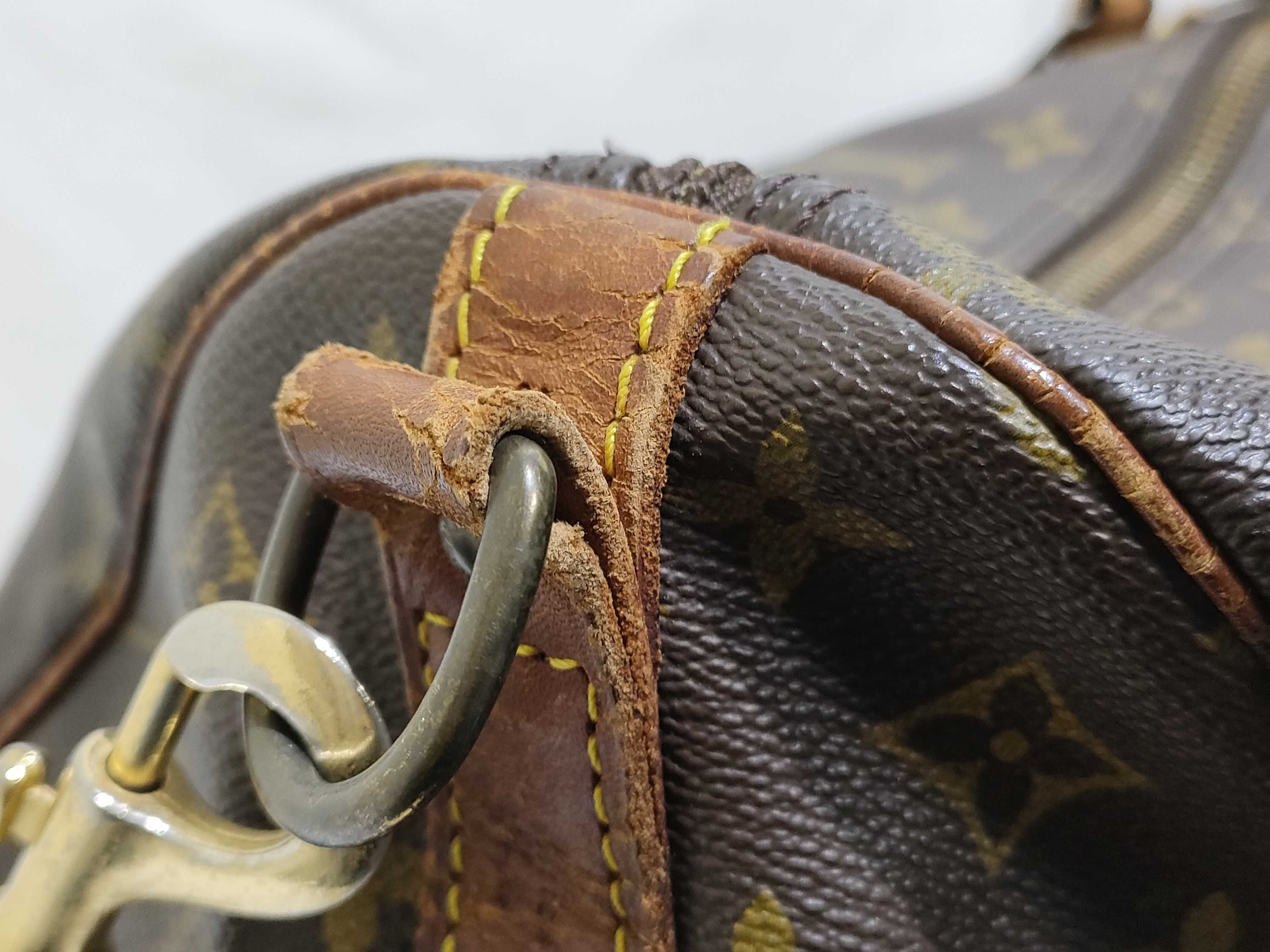 Monogram Louis Vuitton Keepall Bandoulière 60 Monogram M41412 VI973 Boston Bag — view 12