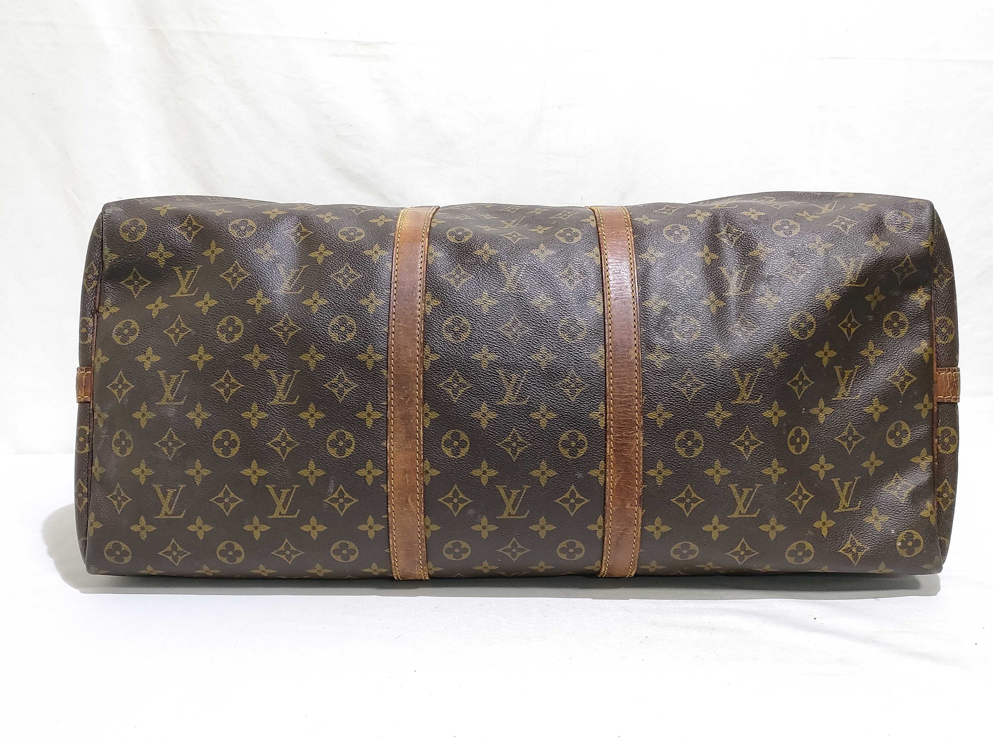 Monogram Louis Vuitton Keepall Bandoulière 60 Monogram M41412 VI973 Boston Bag — view 7