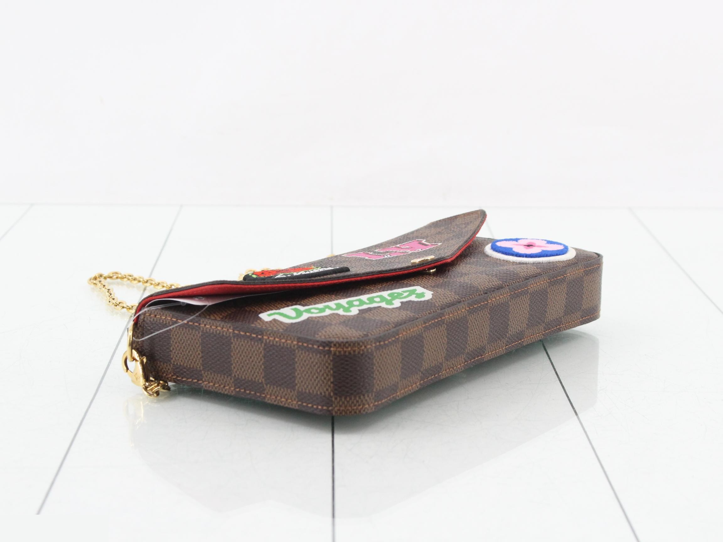 Damier Pochette Felicie GM Shoulder Bag with Case — view 5