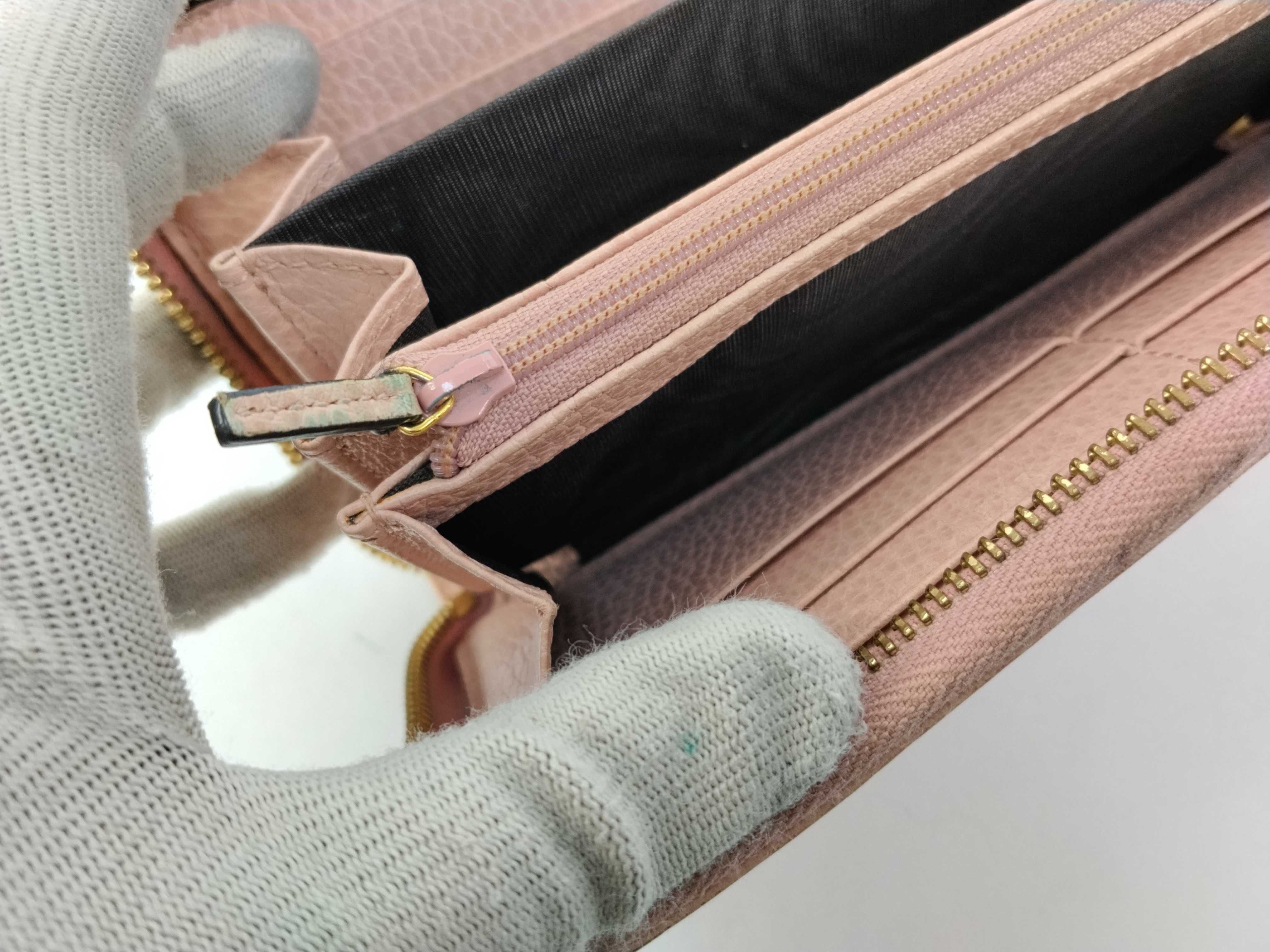 Marmont Leather Round Zip Long Wallet — view 12