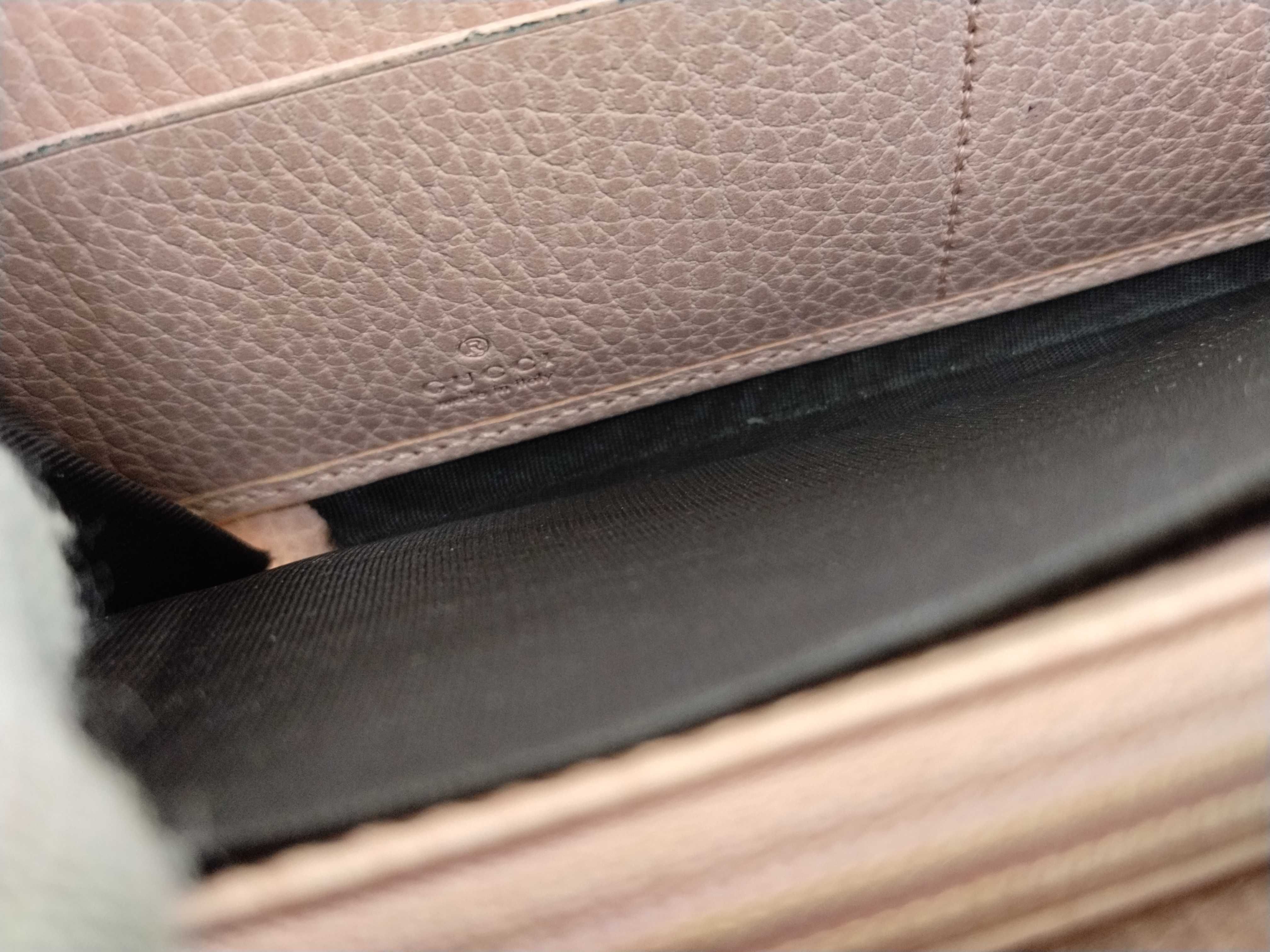 Marmont Leather Round Zip Long Wallet — view 15