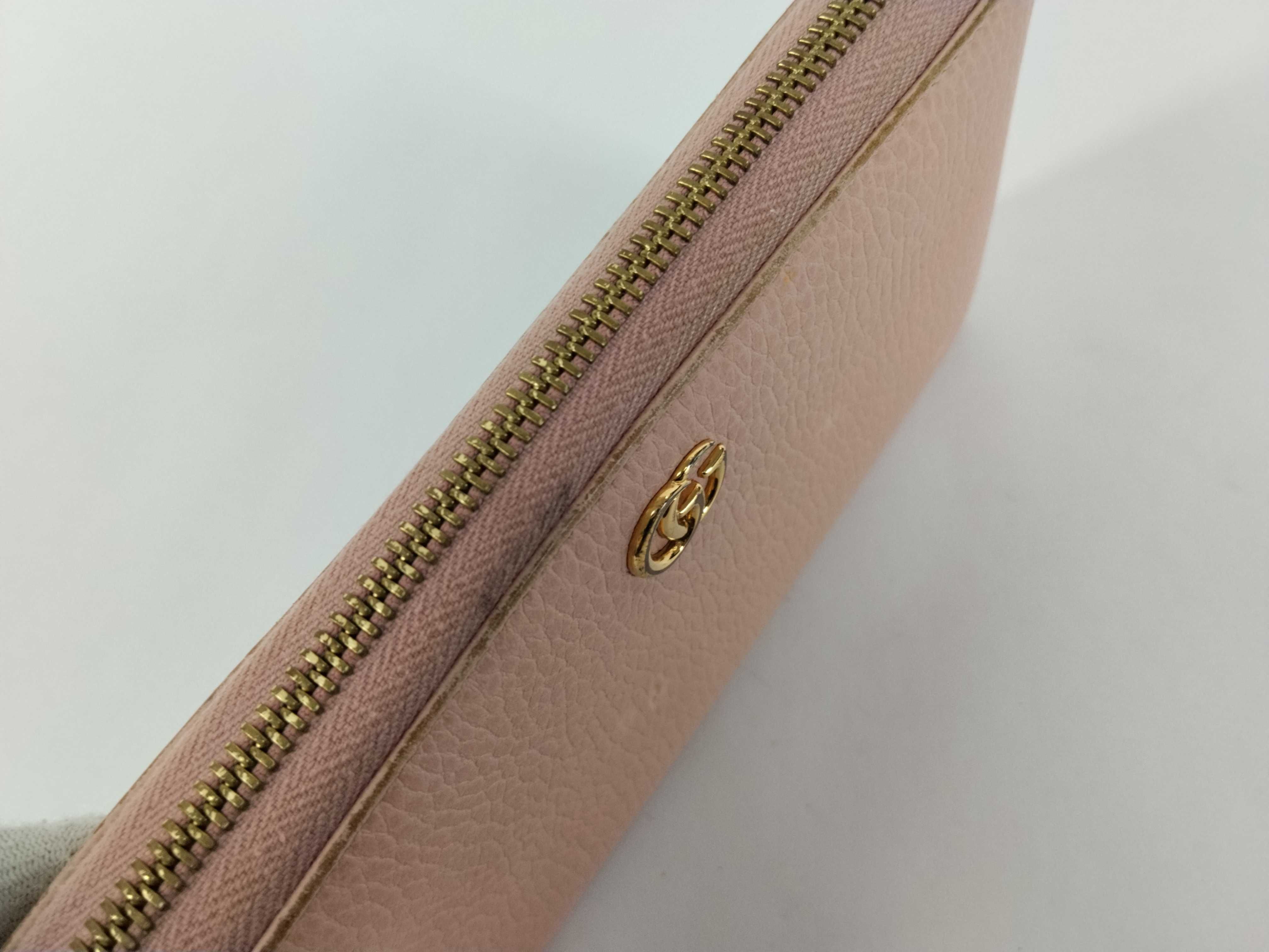 Marmont Leather Round Zip Long Wallet — view 9