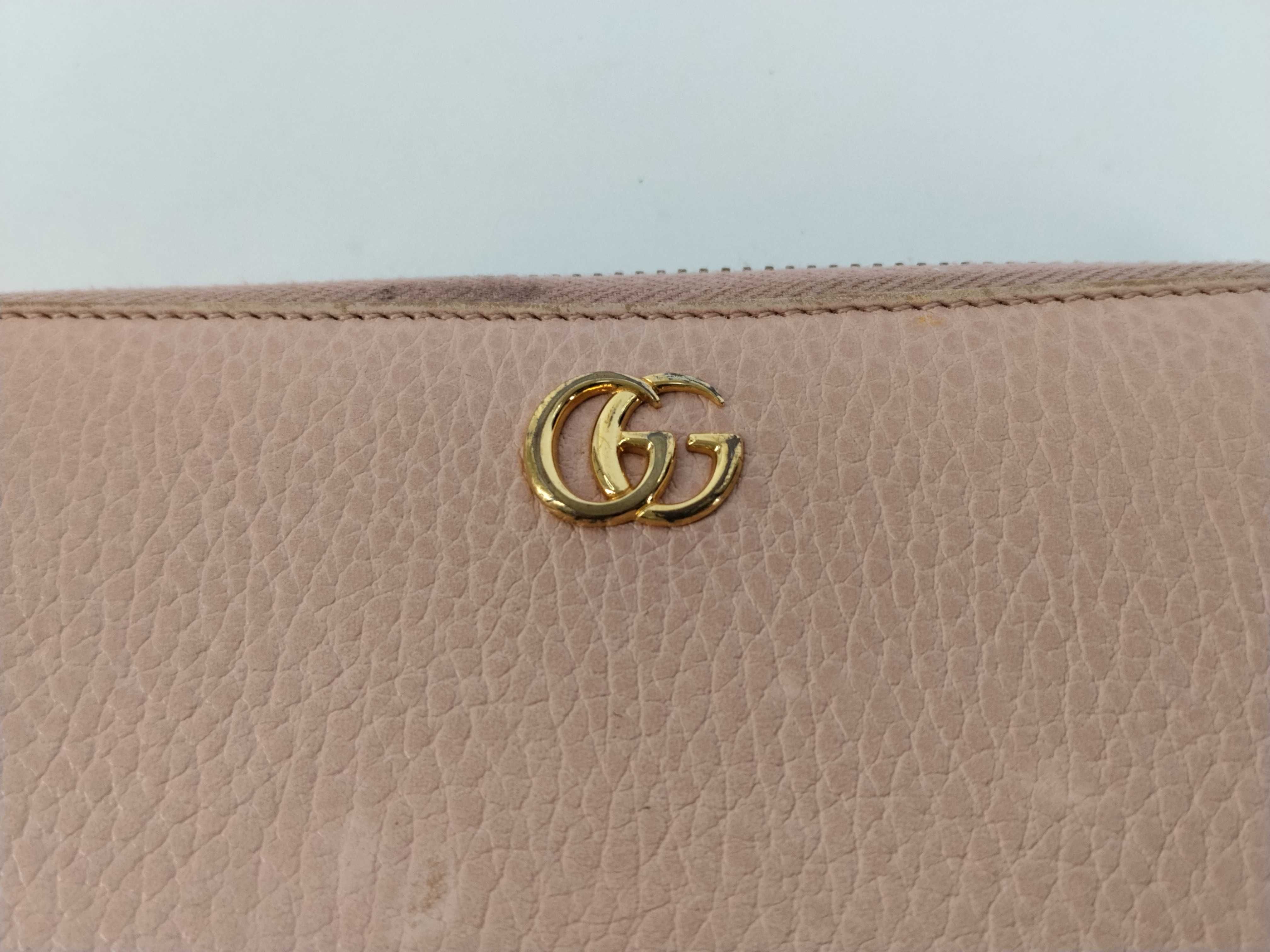 Marmont Leather Round Zip Long Wallet — view 10