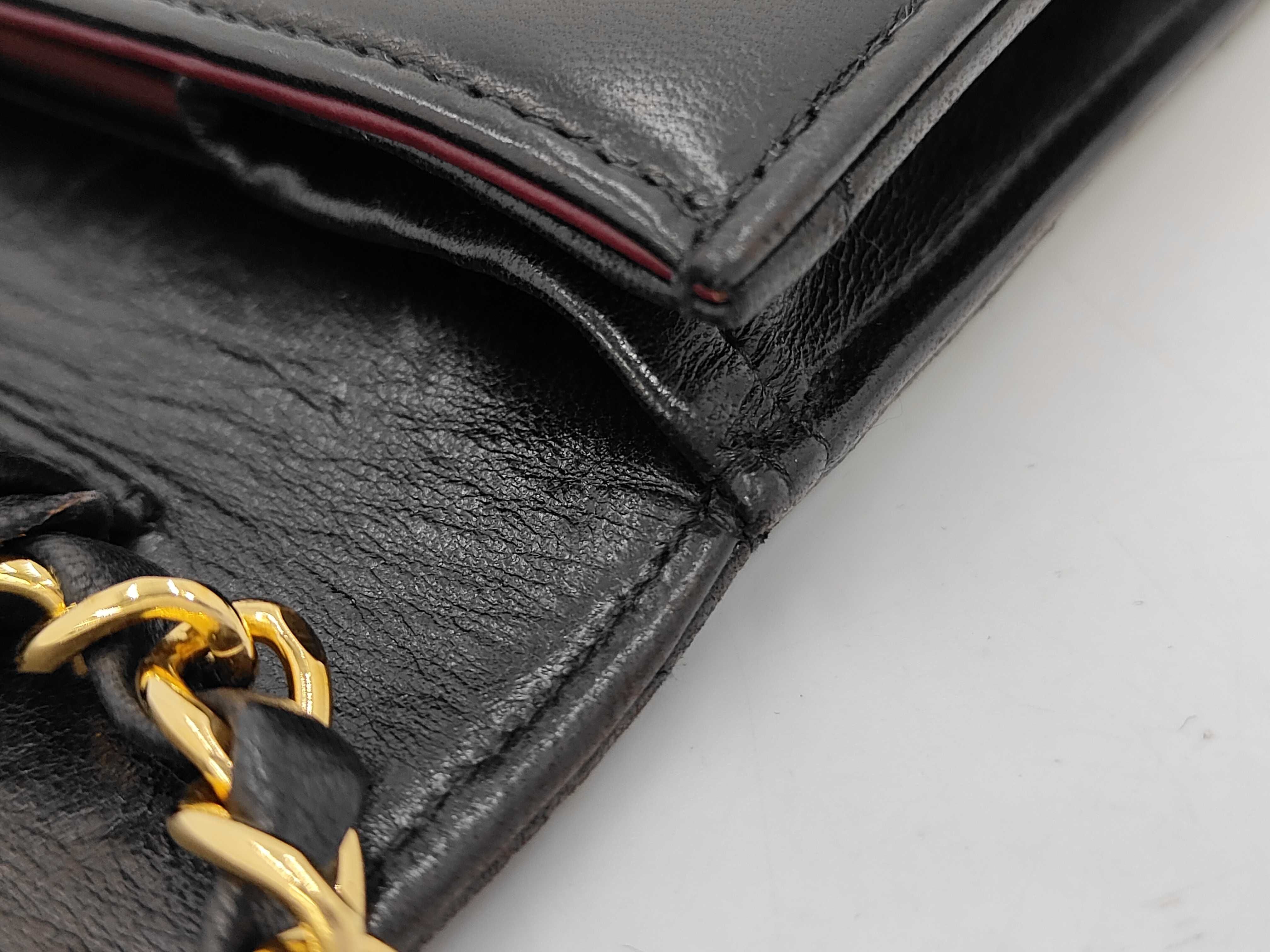 Lambskin Push-Lock Matelassé Full Flap Shoulder Bag — view 8