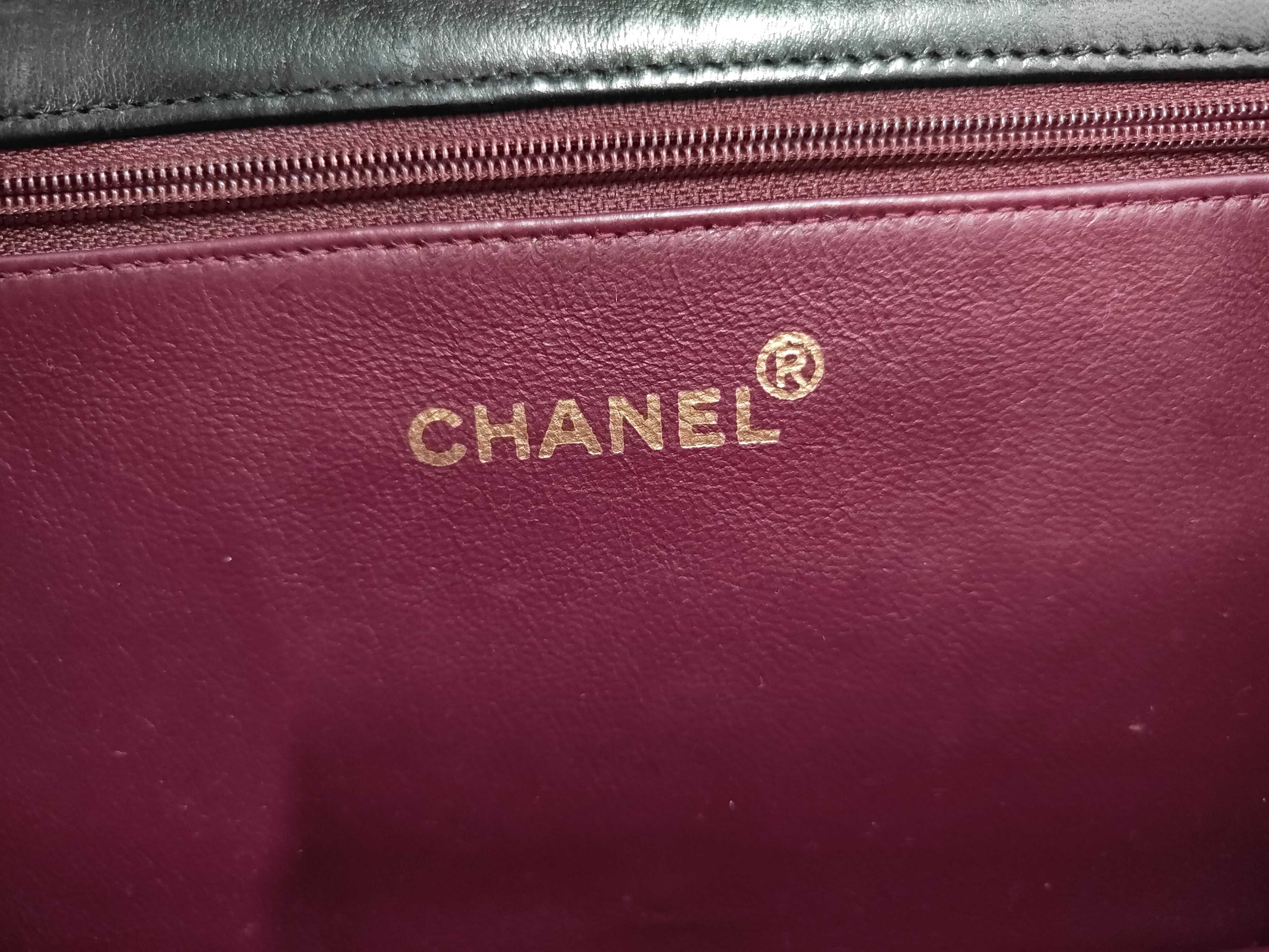 Lambskin Push-Lock Matelassé Full Flap Shoulder Bag — view 10