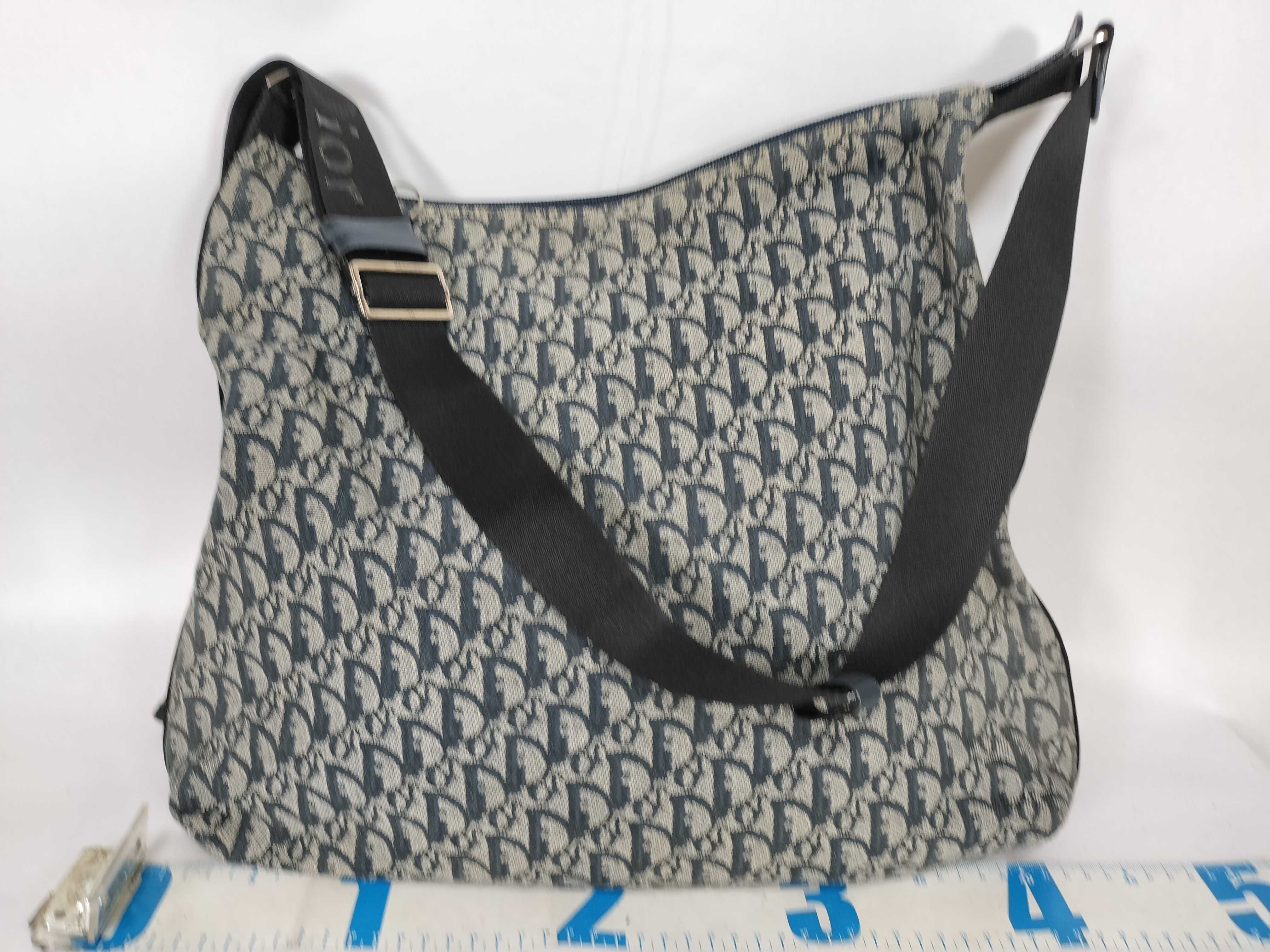 Trotter Shoulder Bag, Navy — view 2